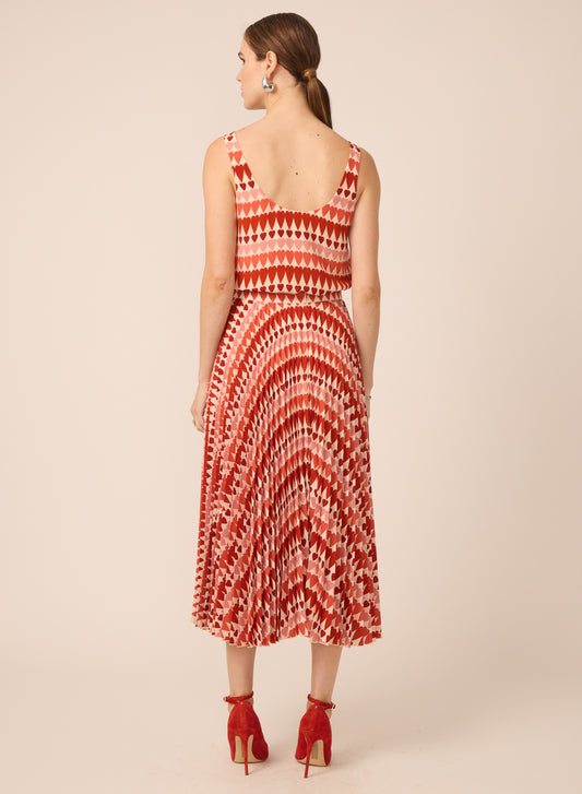 Braylen skirt in Wild Hearts - Gilner Farrar