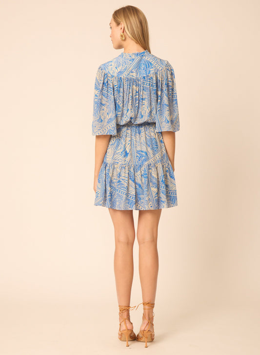 Adelyn dress in Yucatan Print - Gilner Farrar
