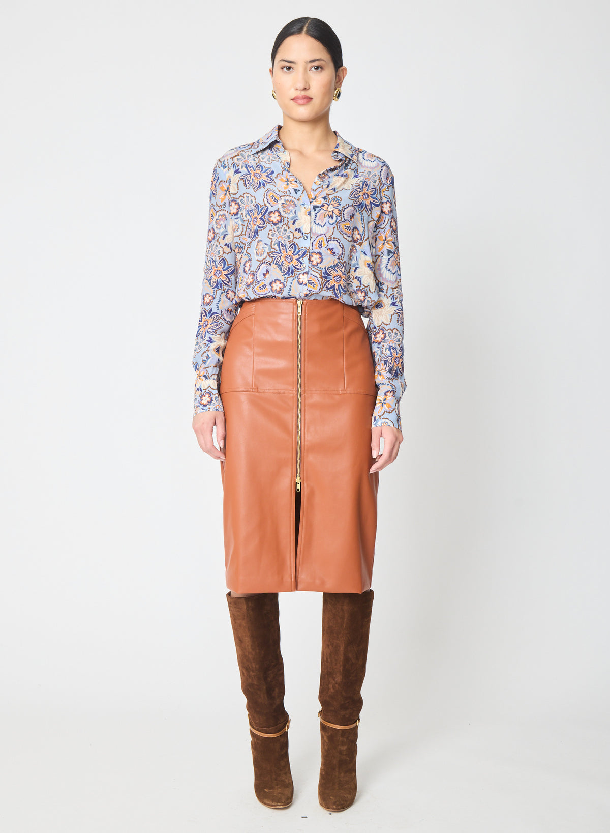 Troy Blouse Salisbury Print
