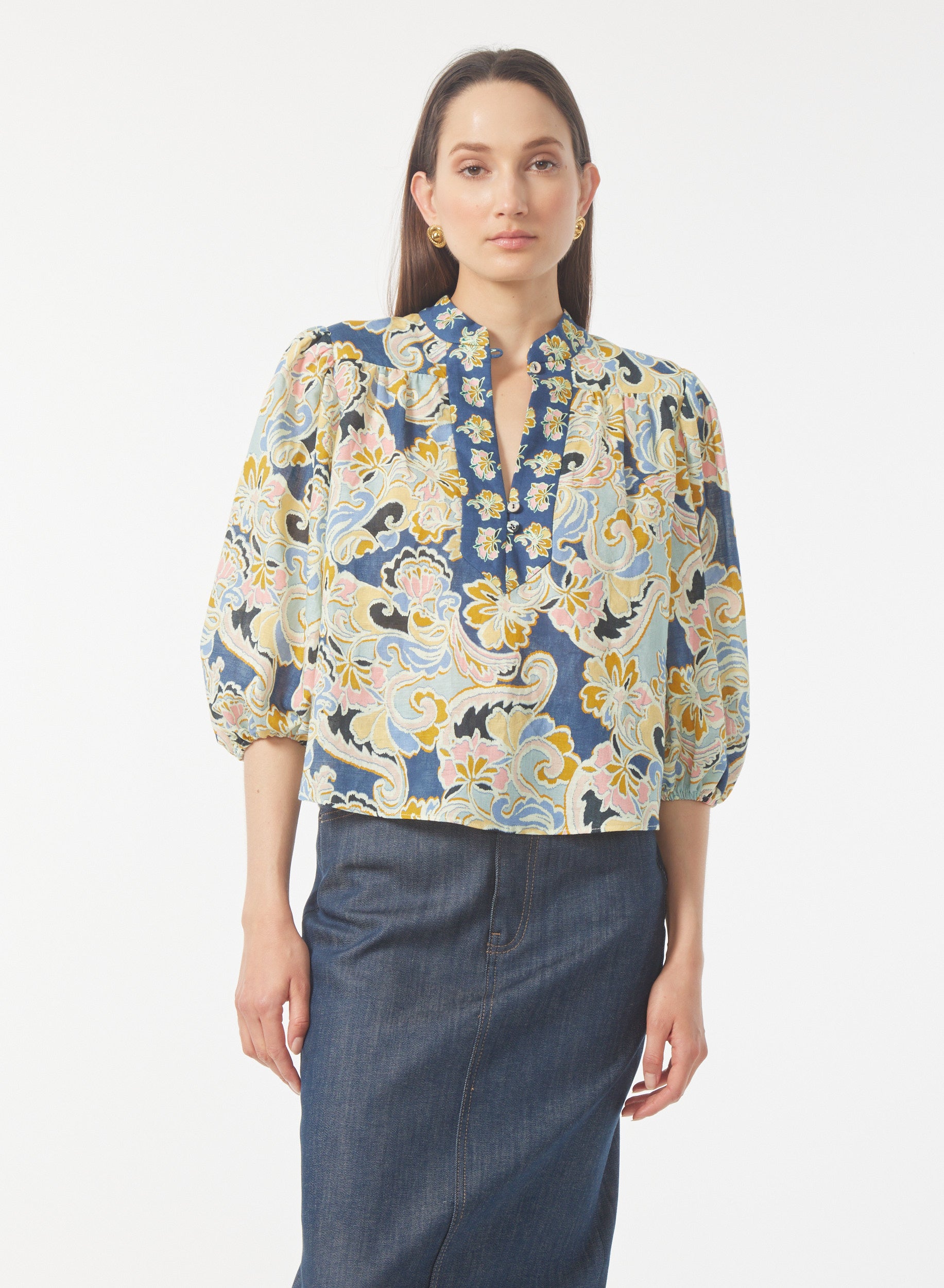 Bethany blouse - Gilner Farrar