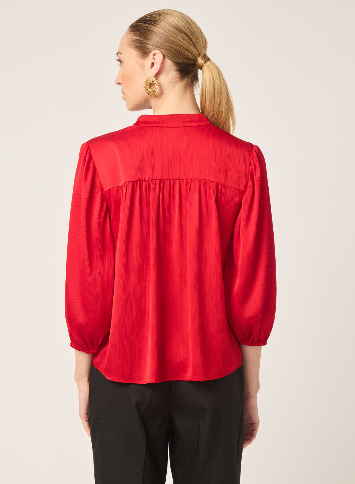 Bethany blouse in Red - Gilner Farrar