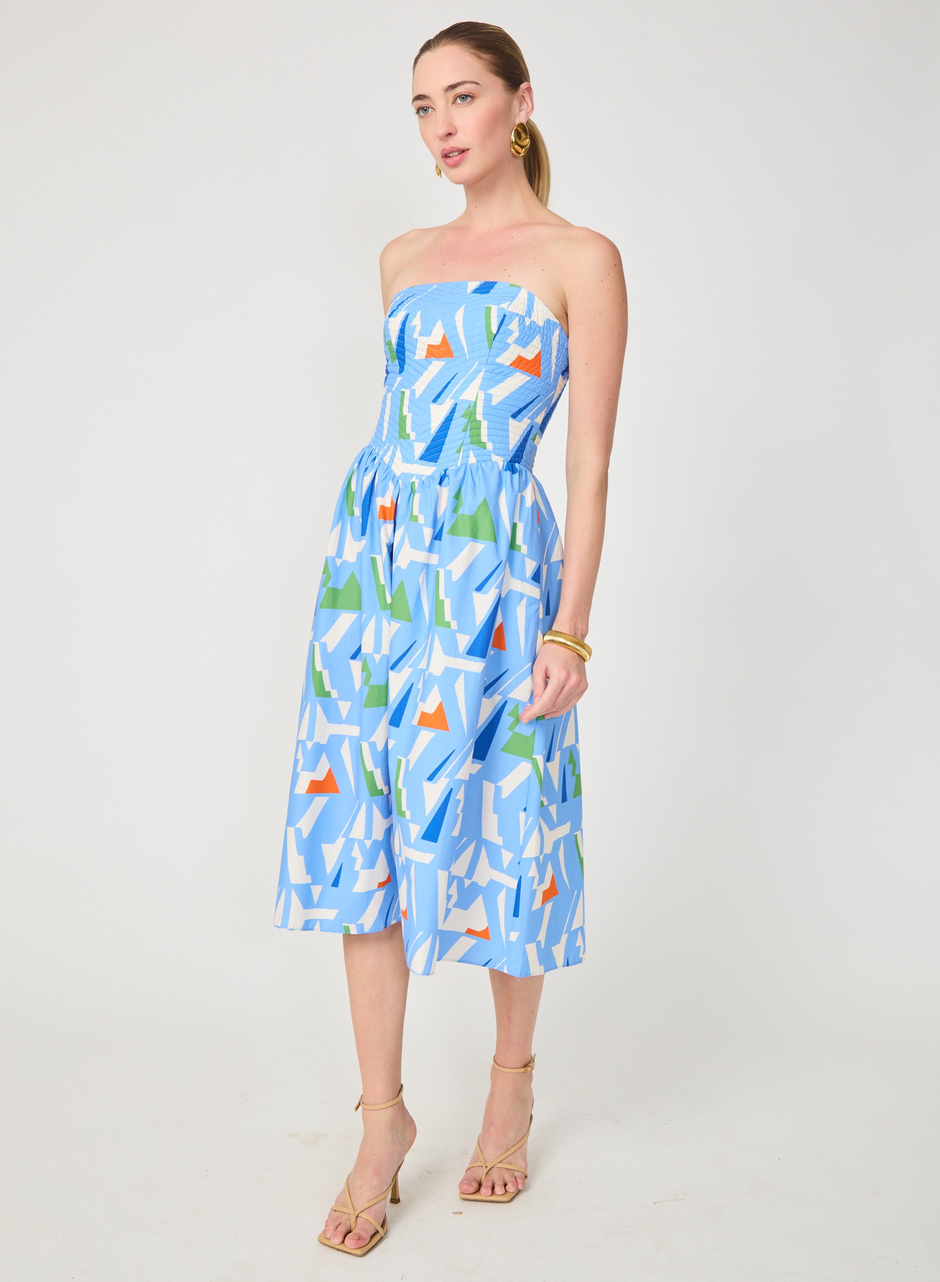 Luanna Dress Capri Print