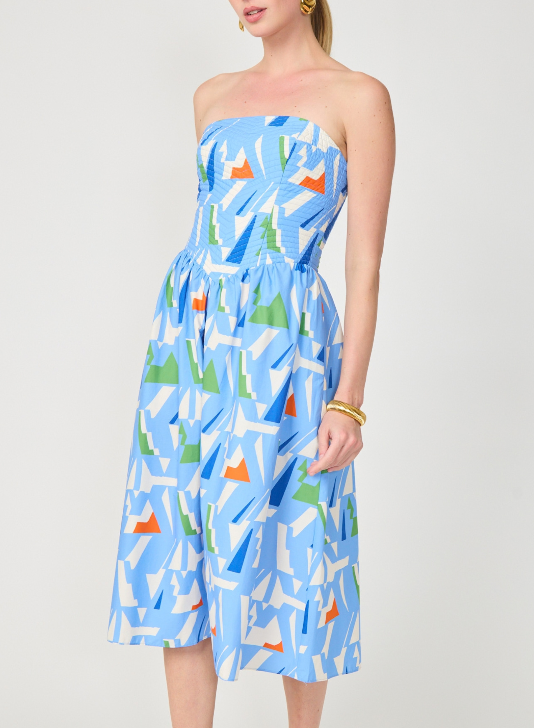 Luanna Dress Capri Print
