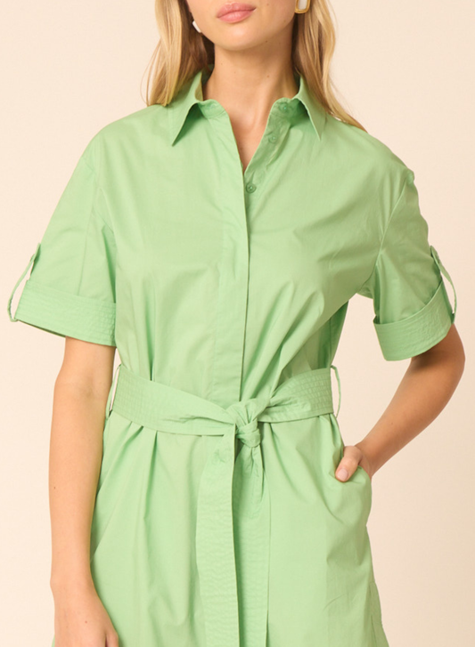 Marlee dress in Mint - Gilner Farrar