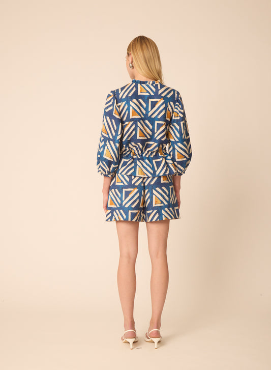 Iman blouse in Metropolis - Gilner Farrar