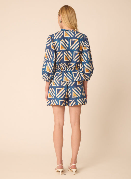 Iman blouse in Metropolis - Gilner Farrar