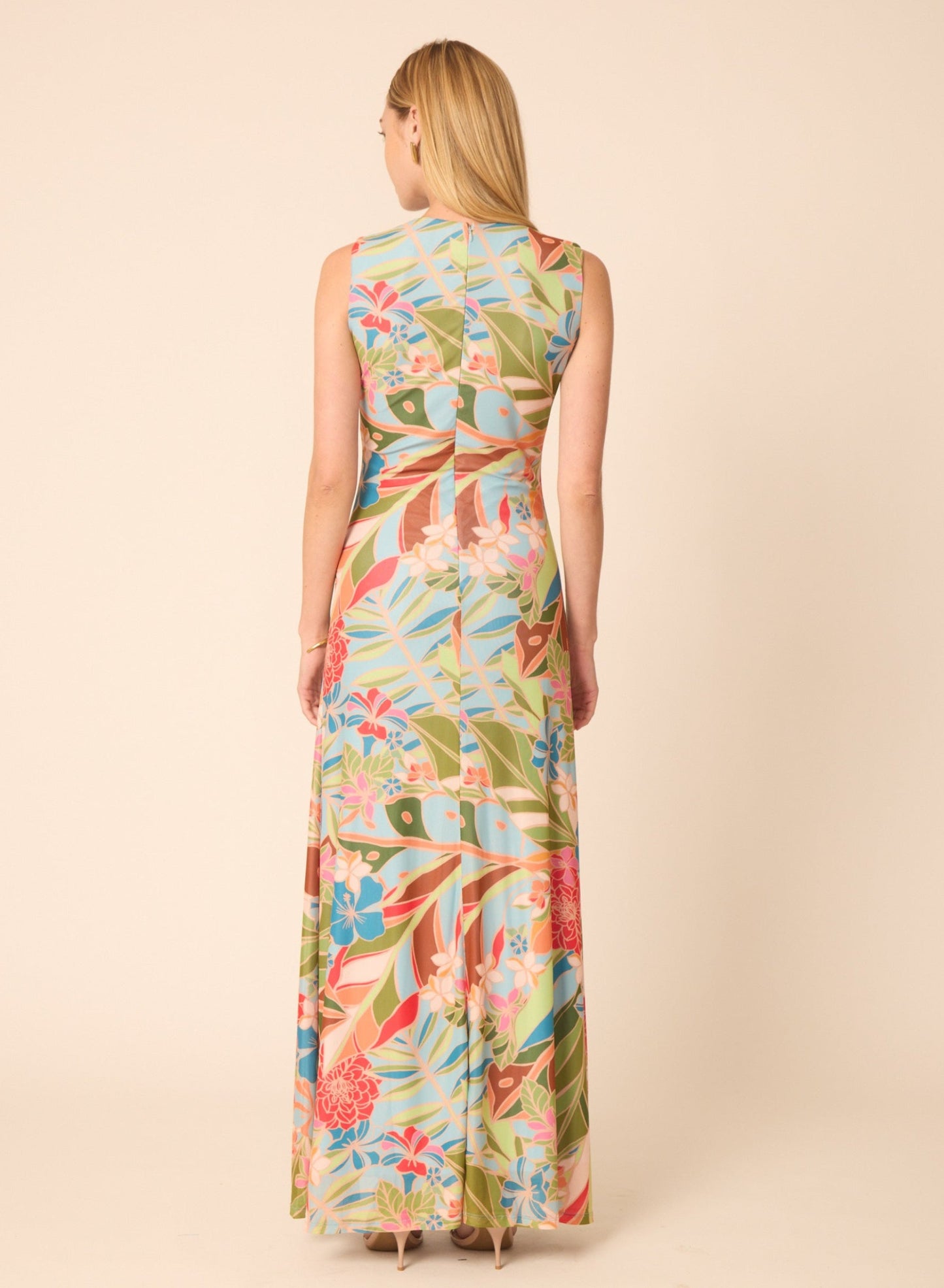 Rudie dress in Amazonian Print - Gilner Farrar