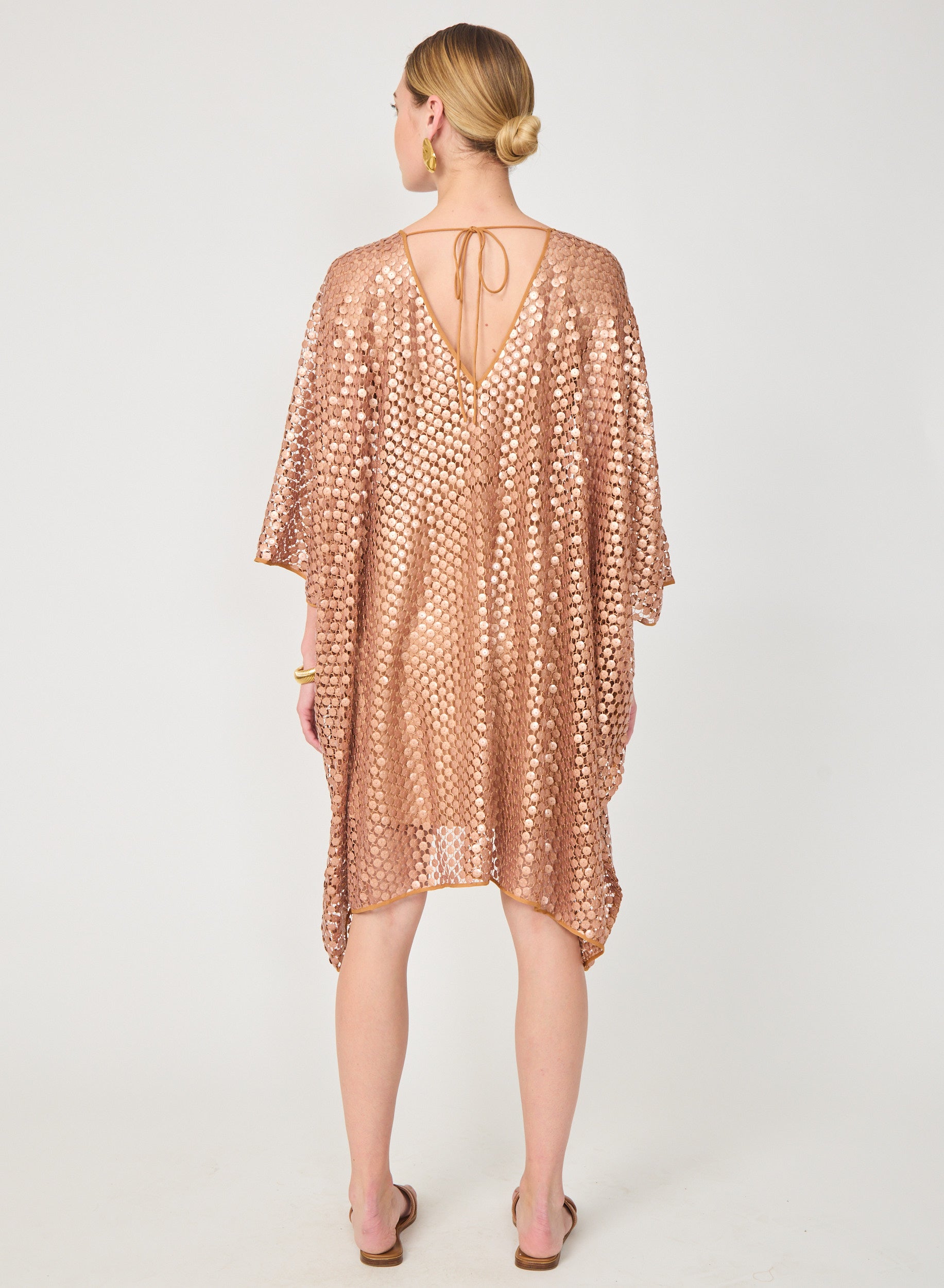Myrle Dress Bronze Sequins