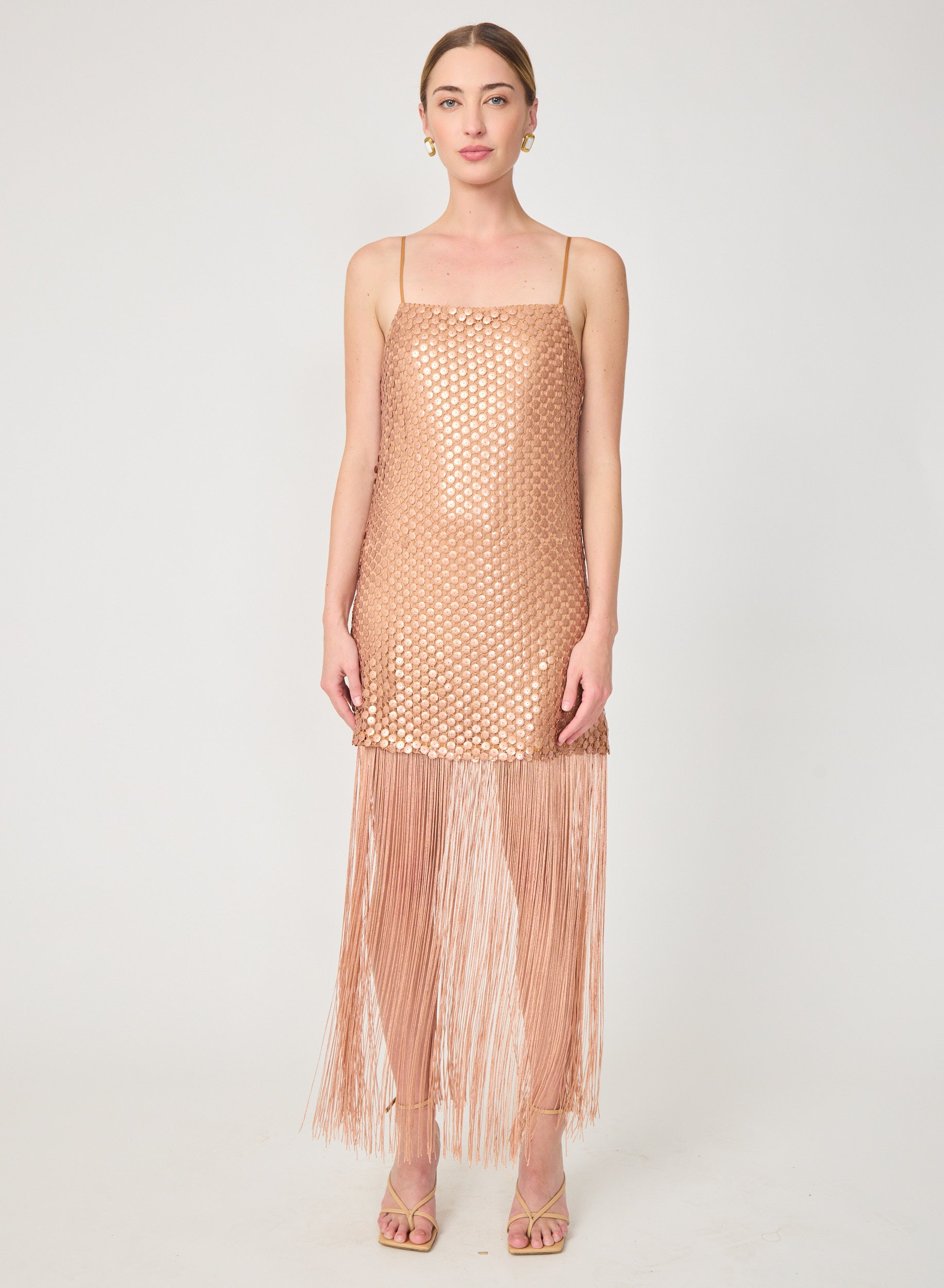 Essie Dress Bronze Sequins
