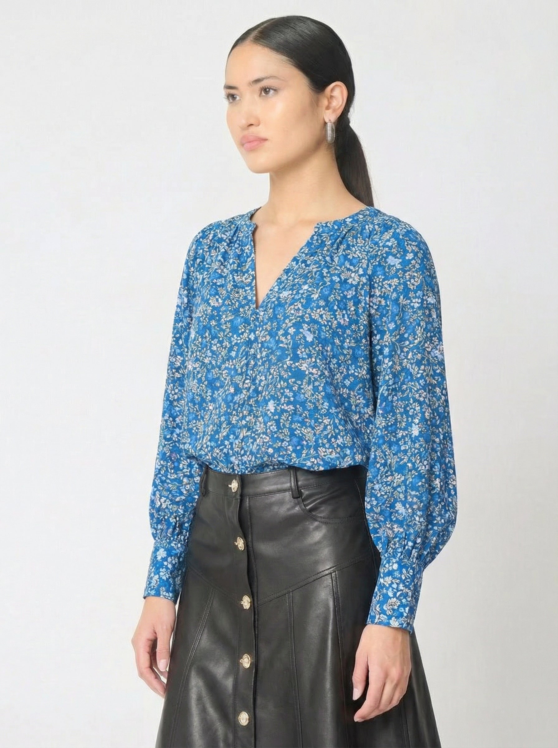 Elsie blouse in York Print