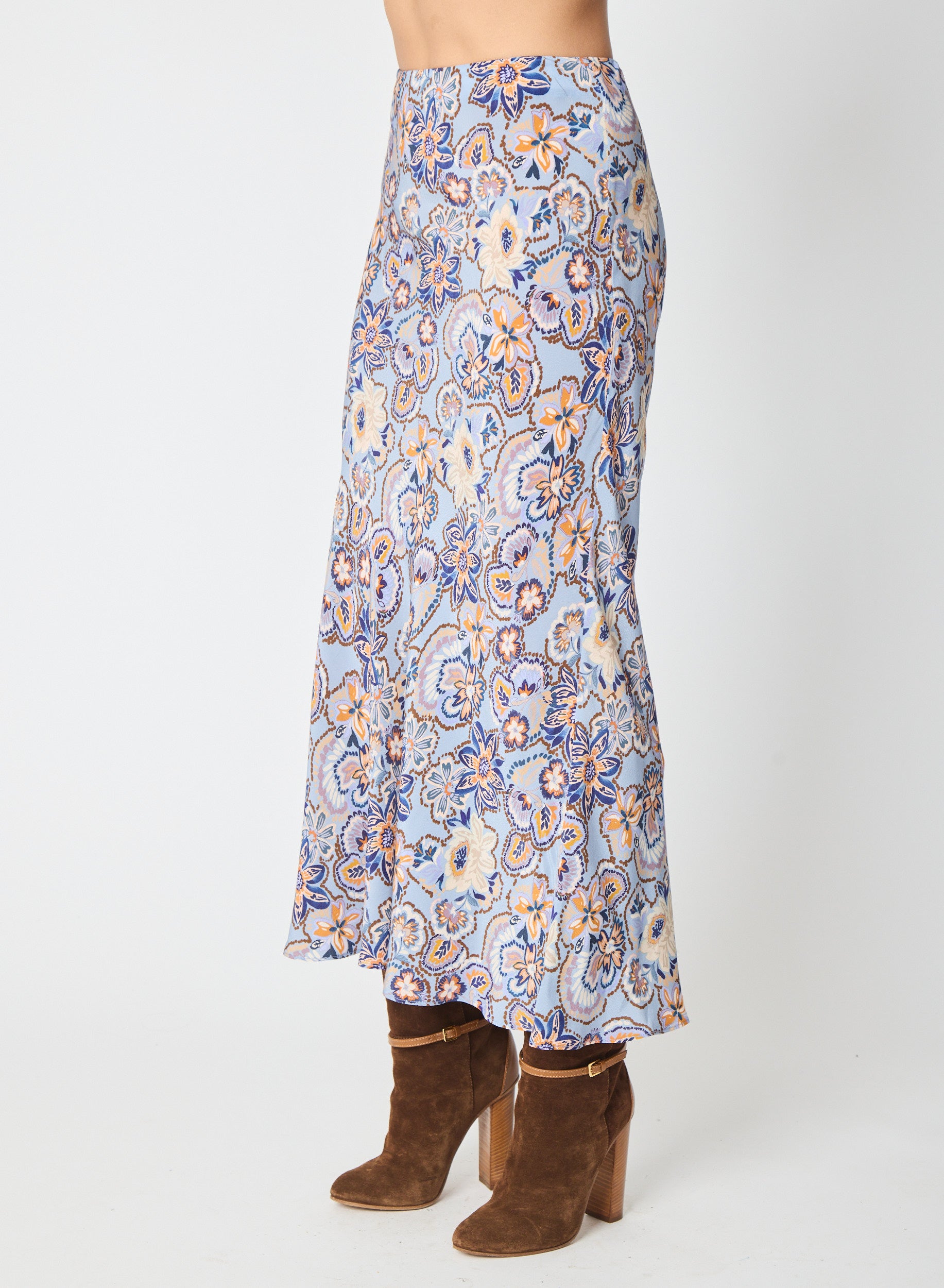 Sadie skirt in Salisbury Print