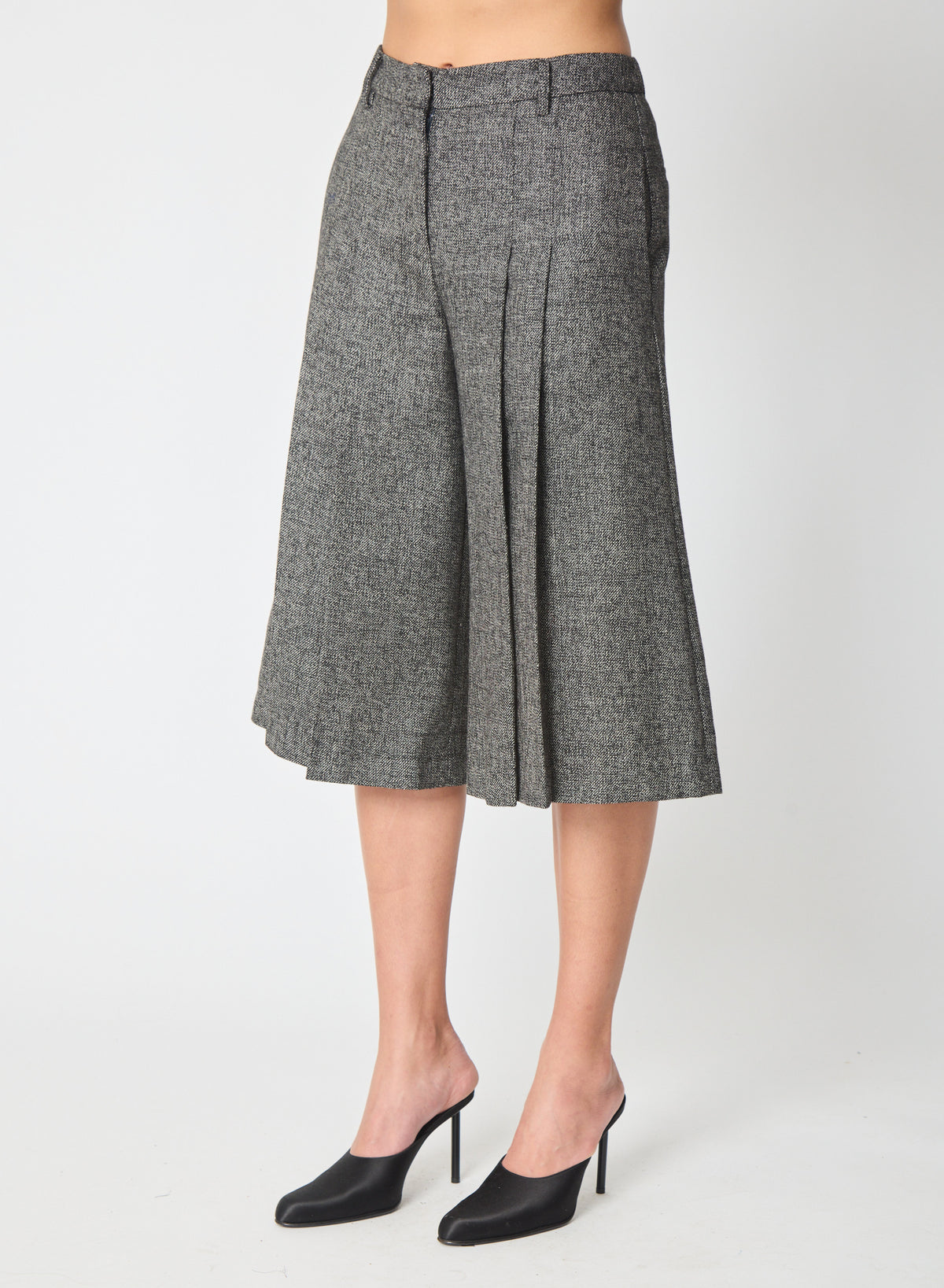 Jules pant in Black Tweed