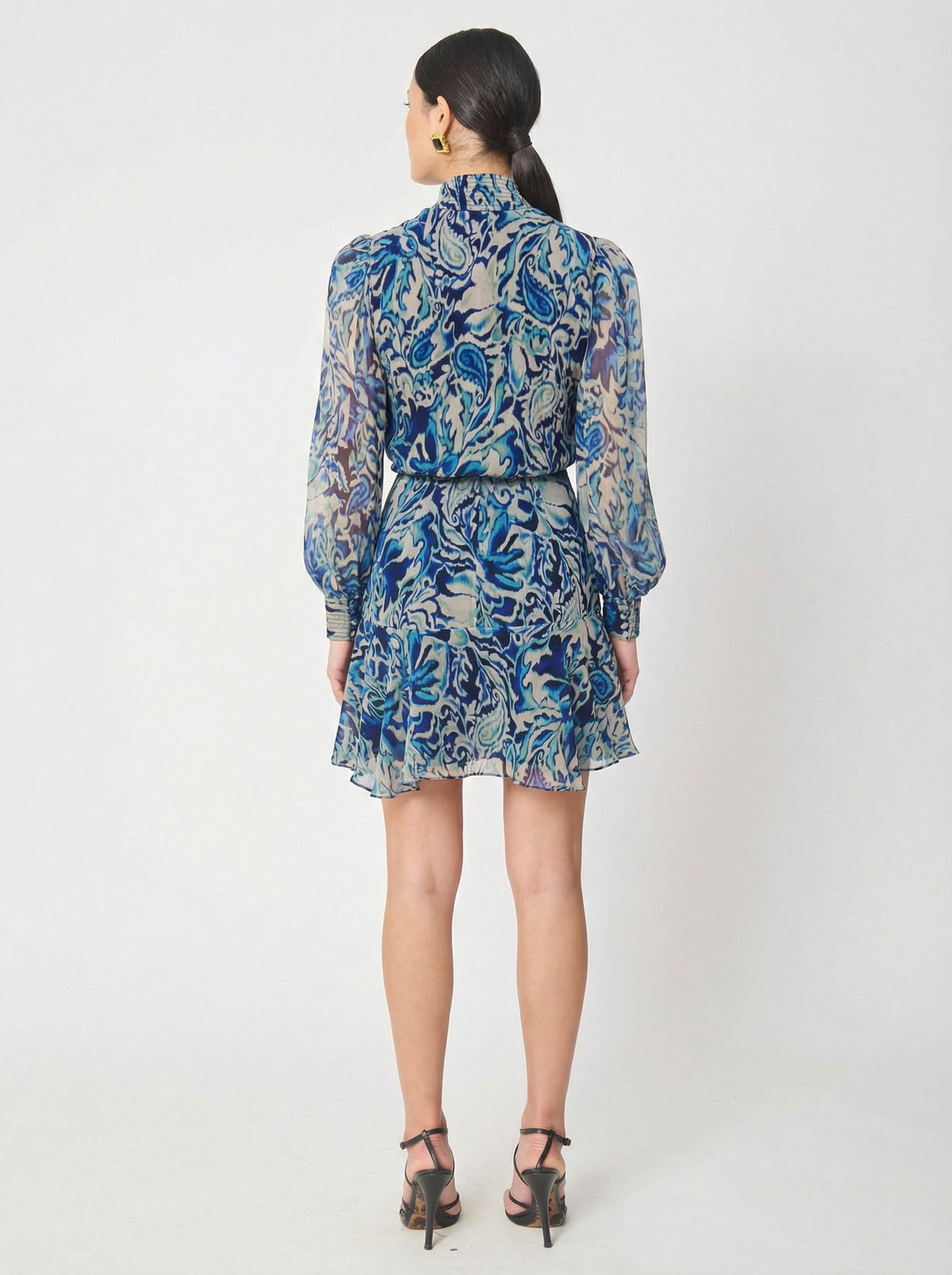 Nina dress in Plymouth Print