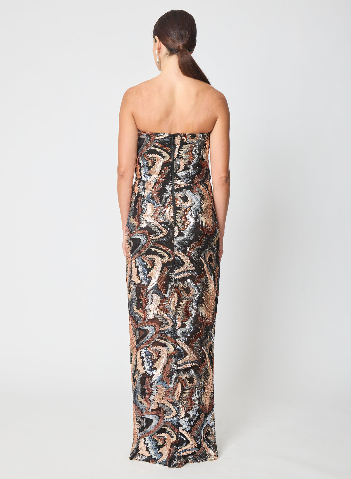 Jayna dress in Kaleidoscope Sequins