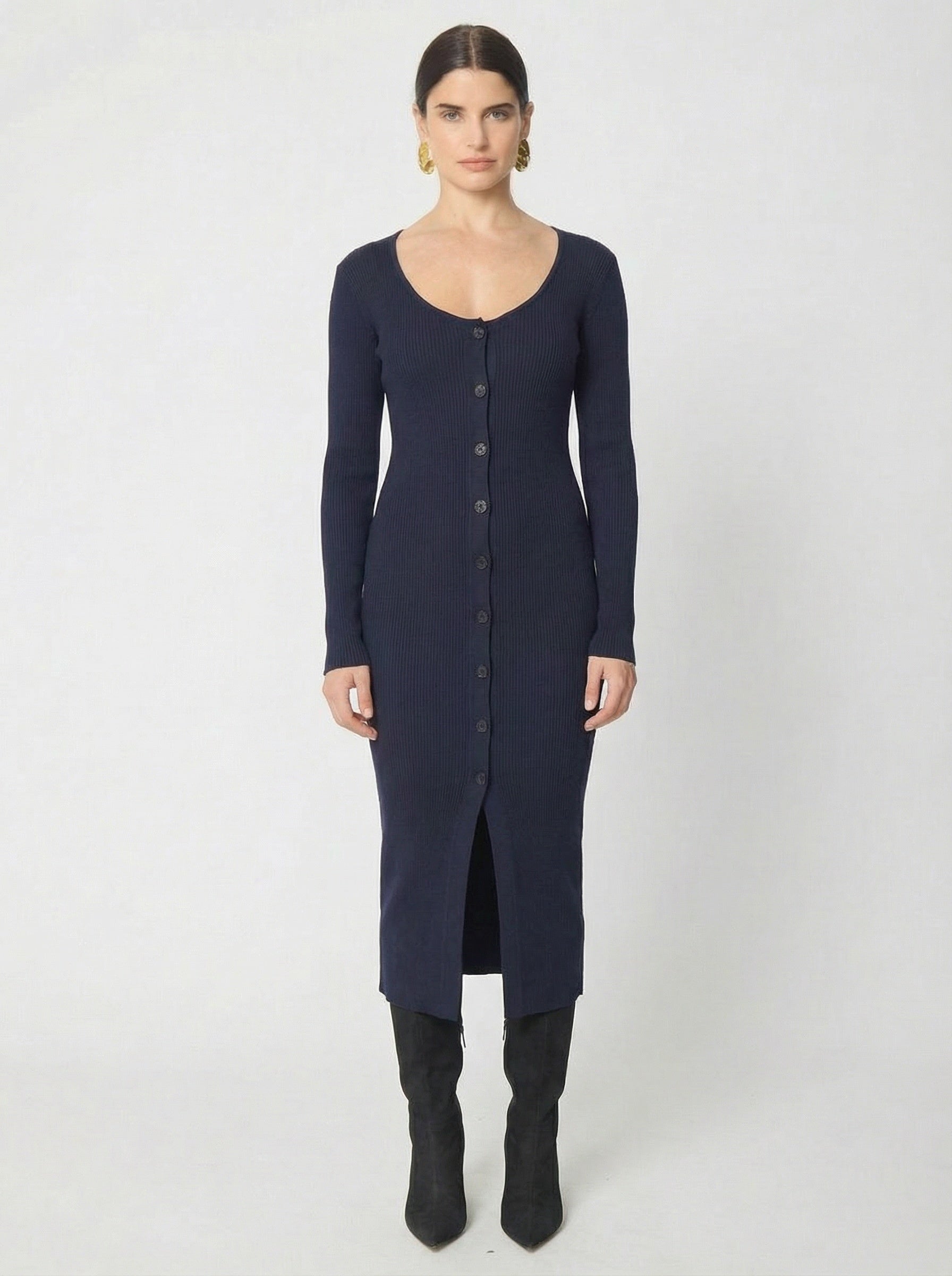Fienna dress in Navy