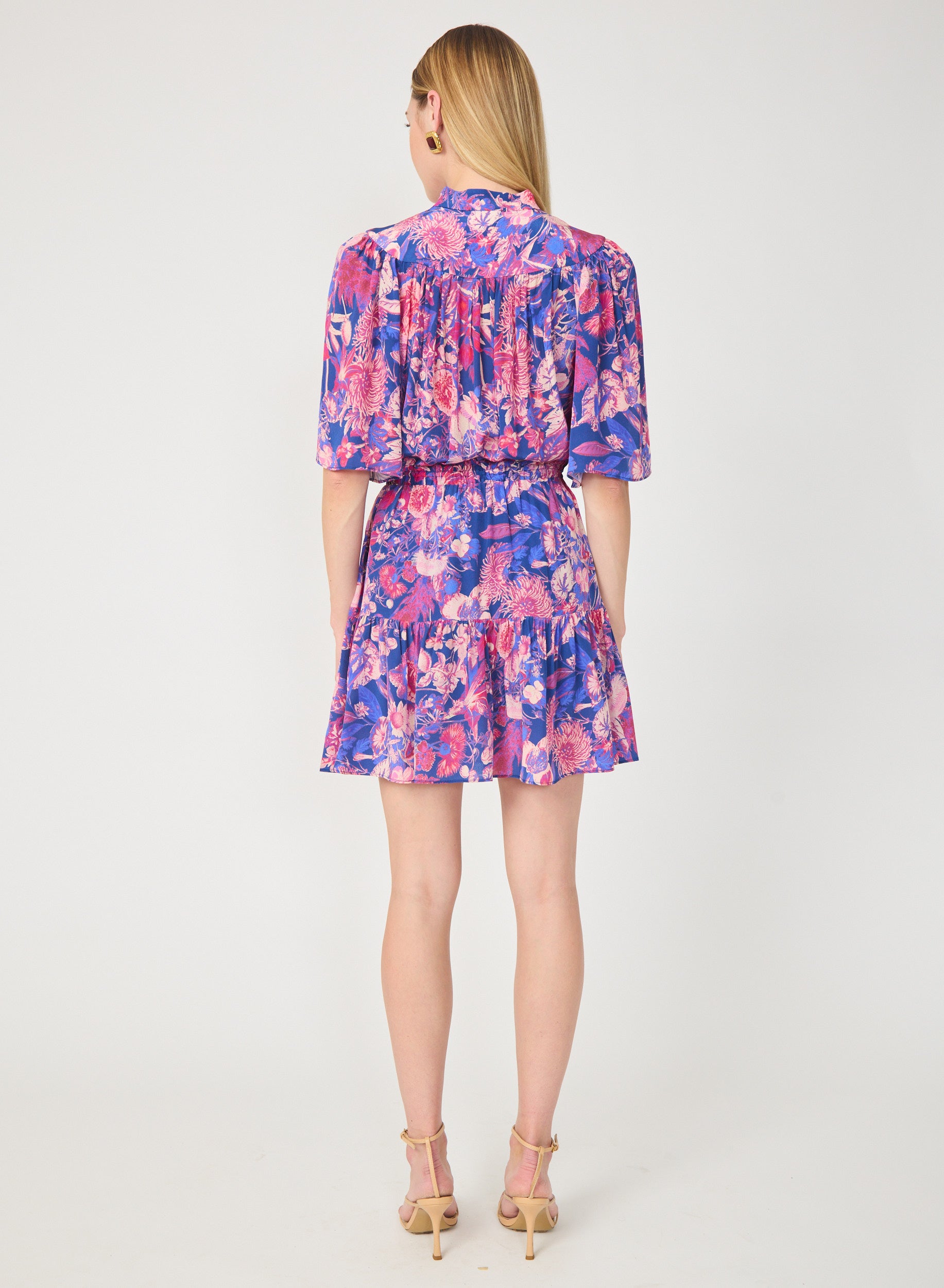 Adelyn dress in Rose Bushes