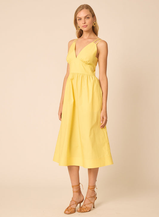 Floria dress in Lemon - Gilner Farrar