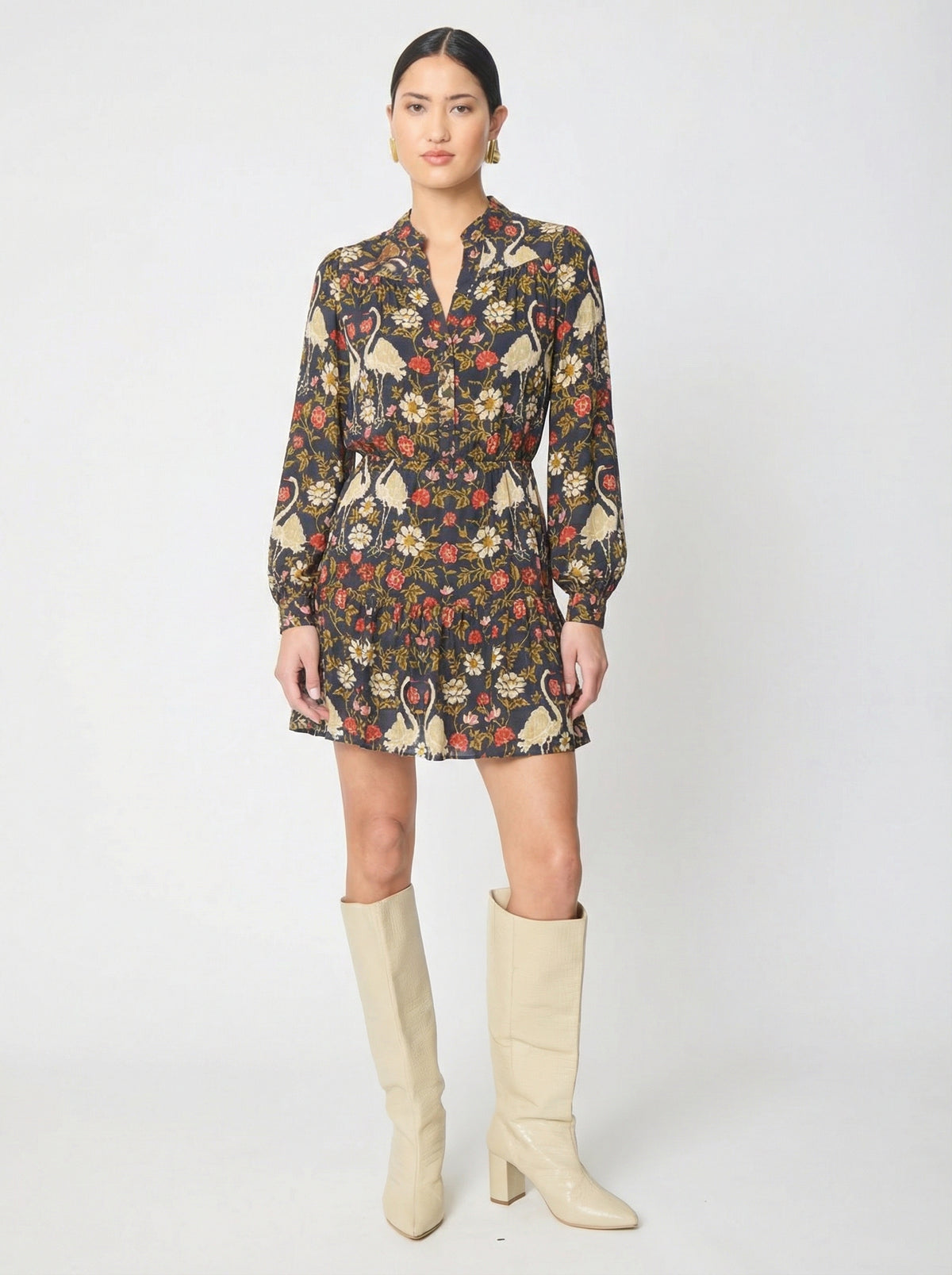 Maisie dress in Manchester Print
