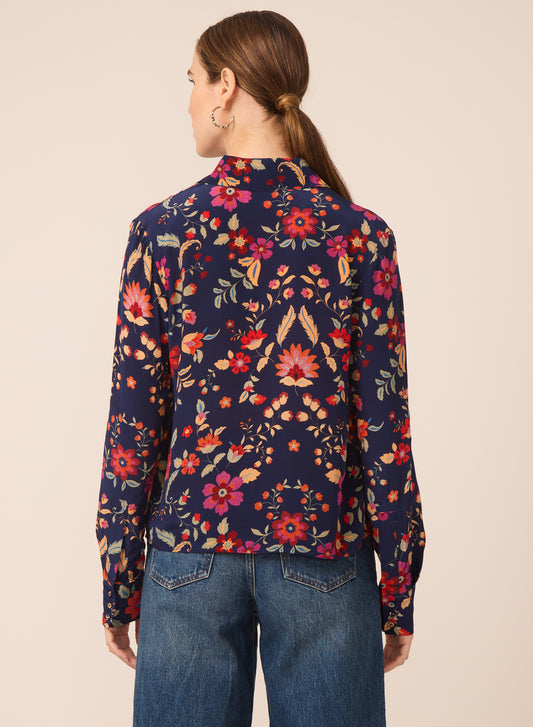 Troy blouse in Secret Garden - Gilner Farrar