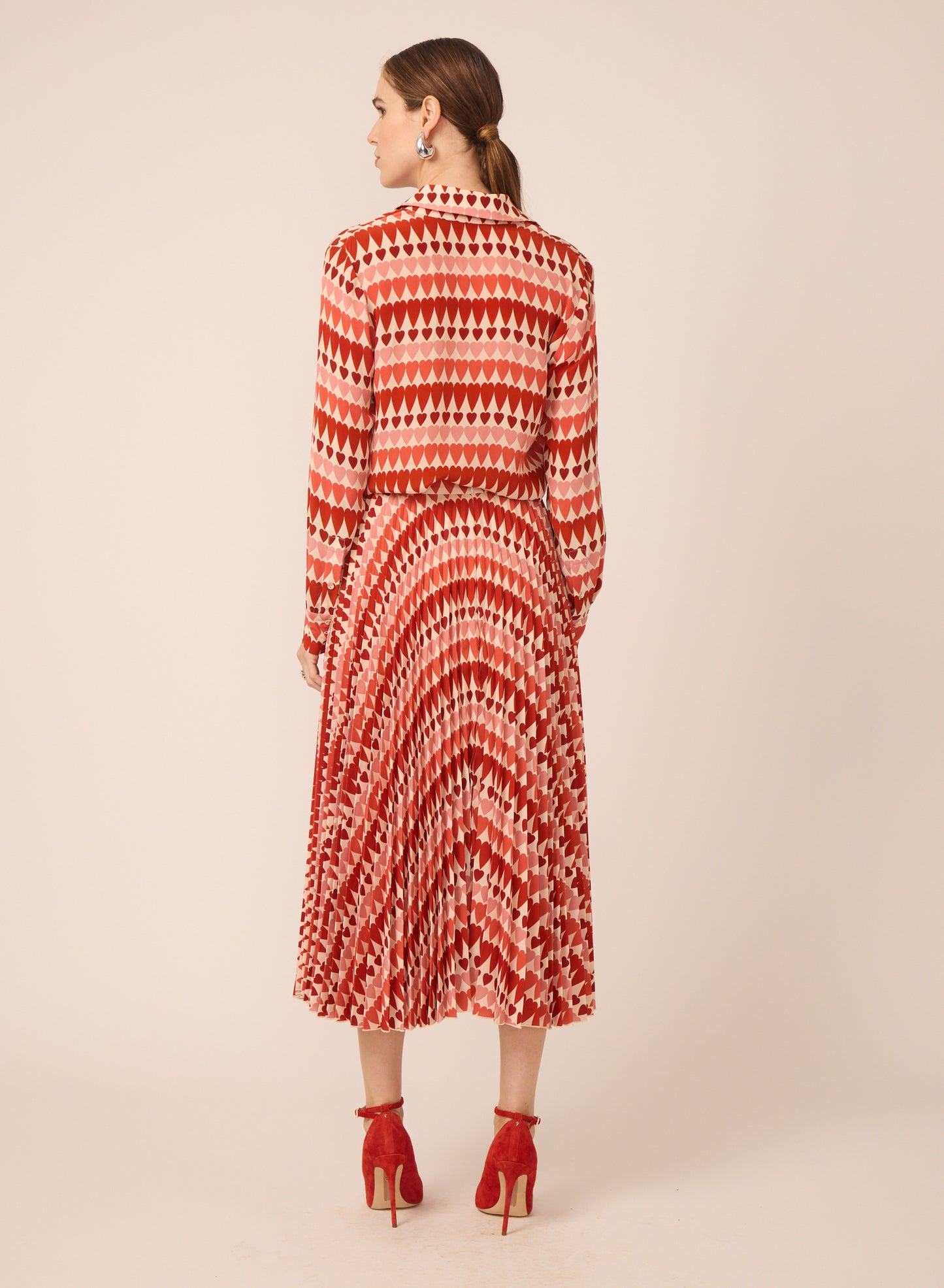 Troy blouse in Wild Hearts - Gilner Farrar