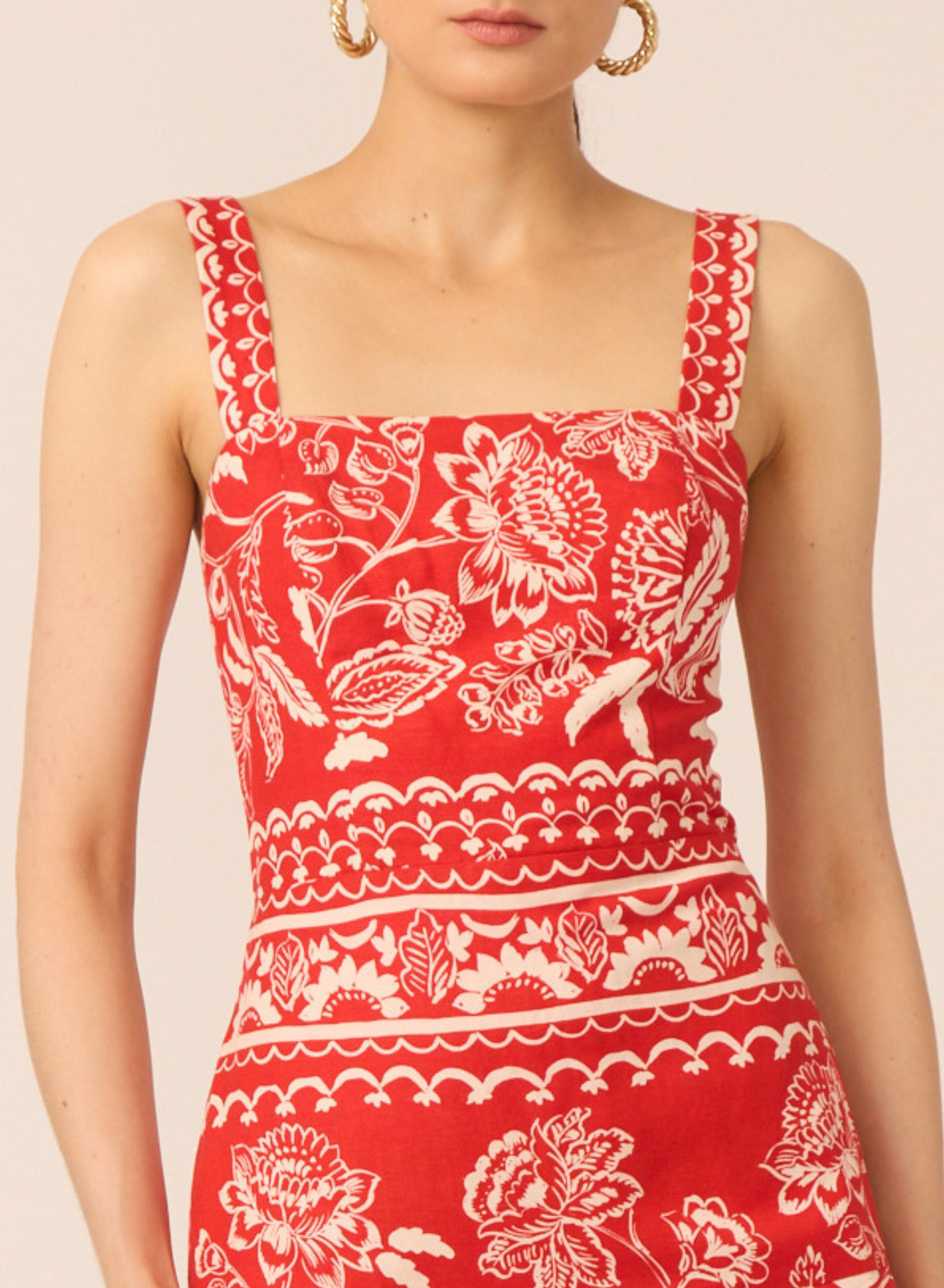 Julia dress in Kyoto Print - Gilner Farrar
