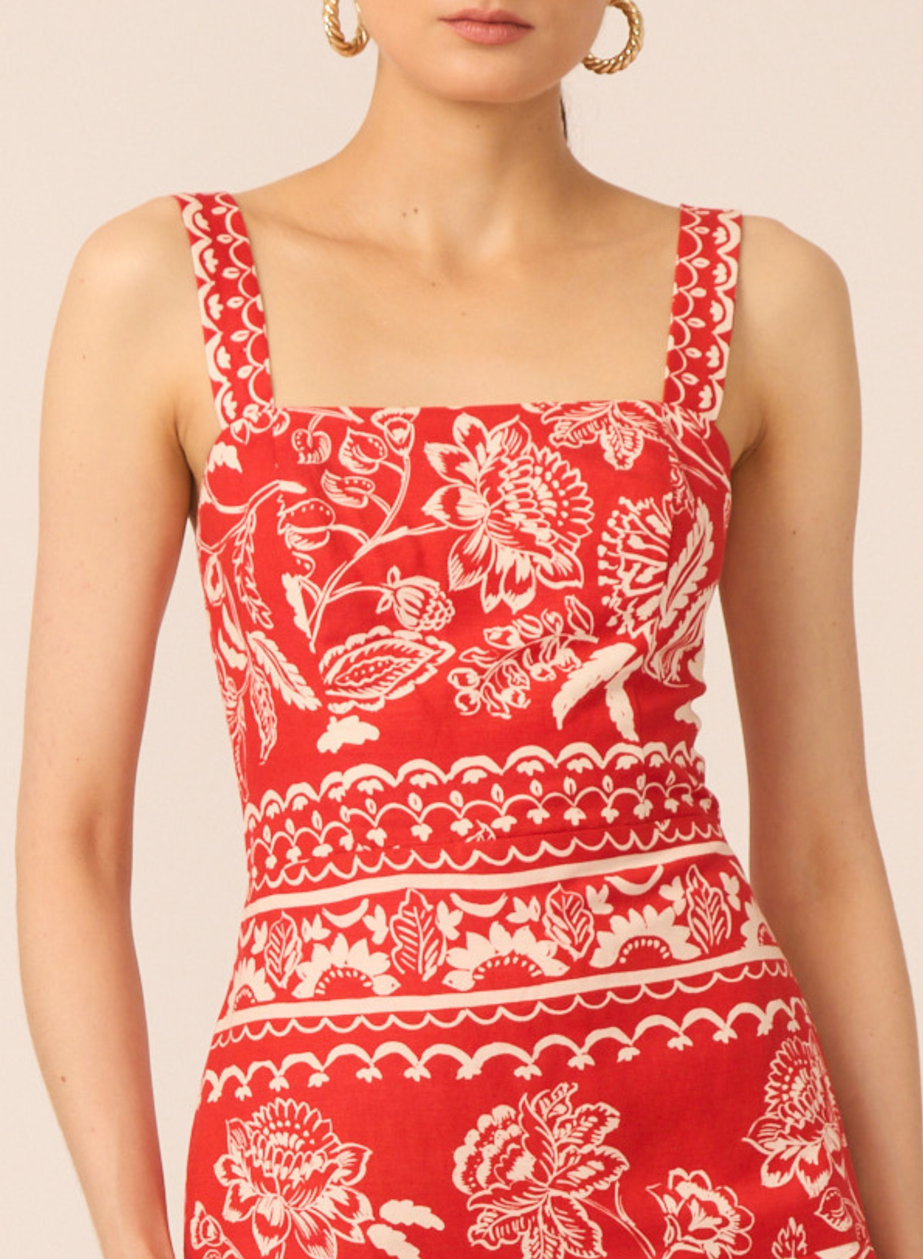 Julia dress in Kyoto Print - Gilner Farrar