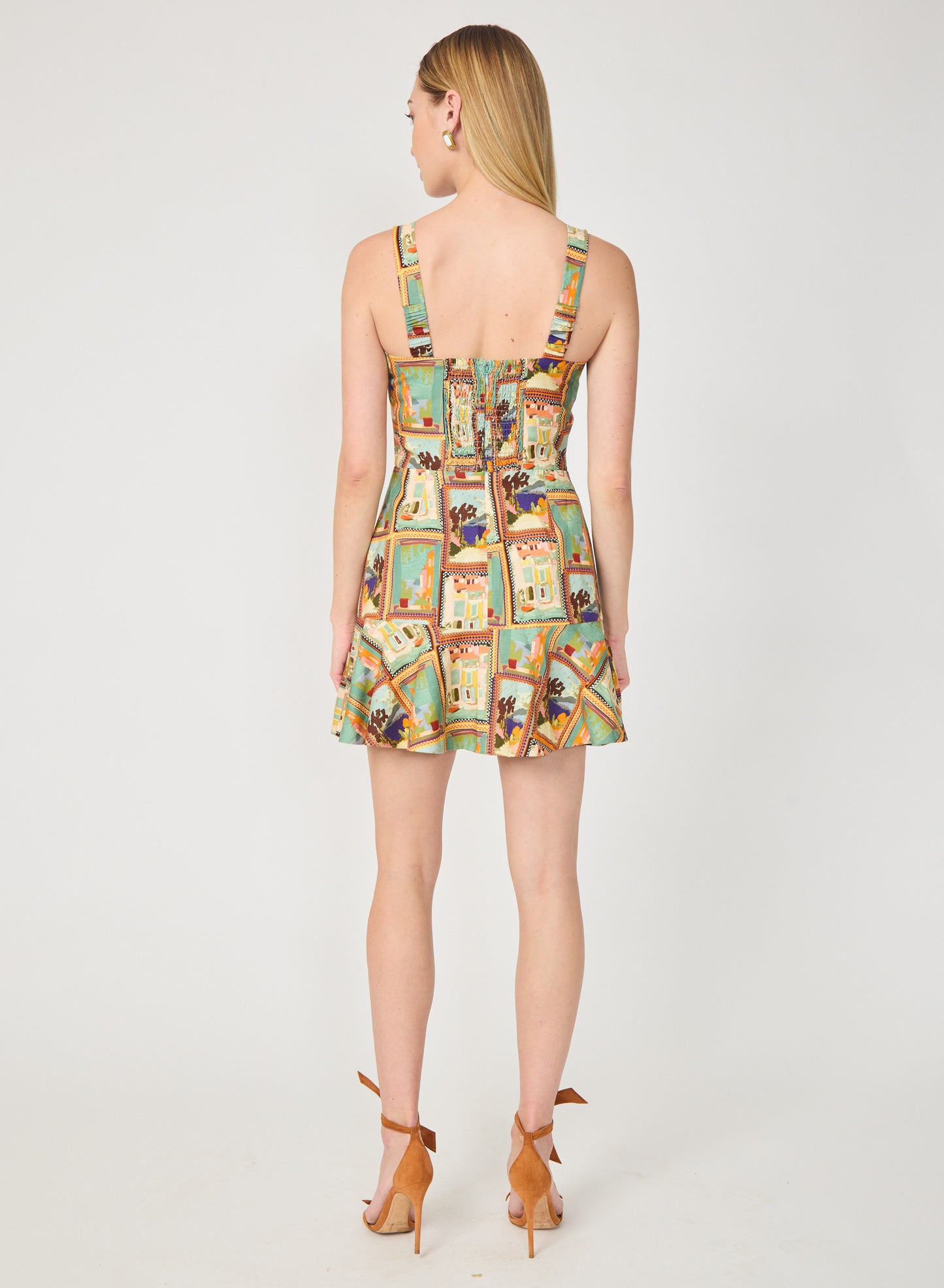 Julien dress in Postcards