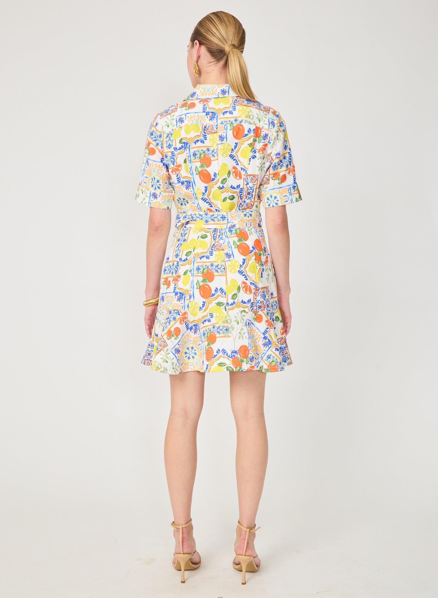 Payden dress in Naples Print