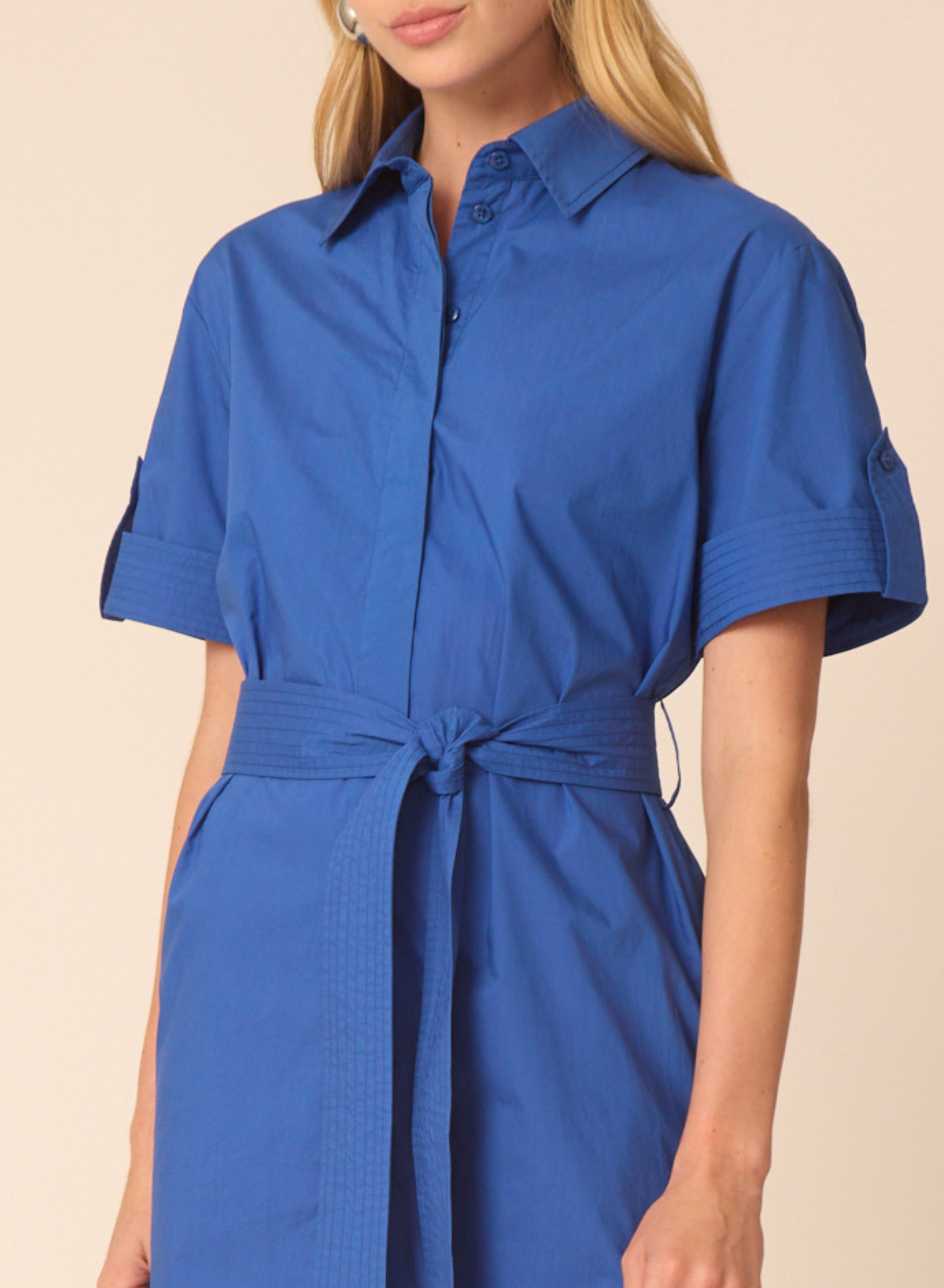 Marlee dress in Azure - Gilner Farrar