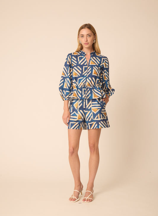 Iman blouse in Metropolis - Gilner Farrar
