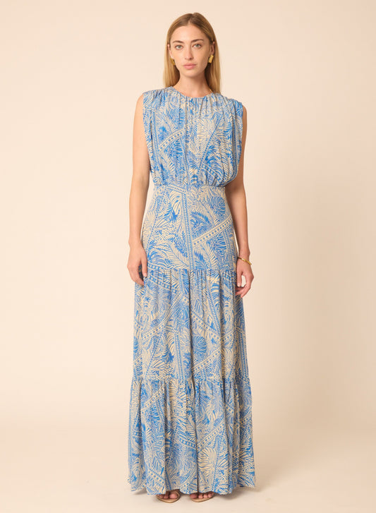 Amelia dress in Yucatan Print - Gilner Farrar