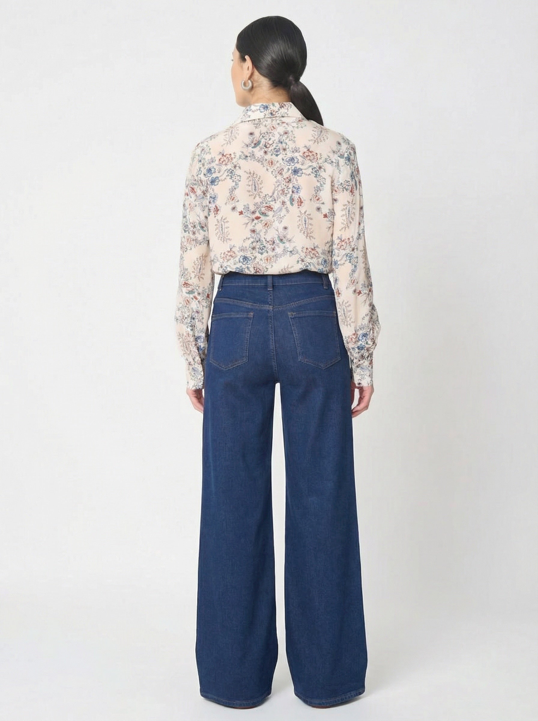 Lara blouse in Windsor Print