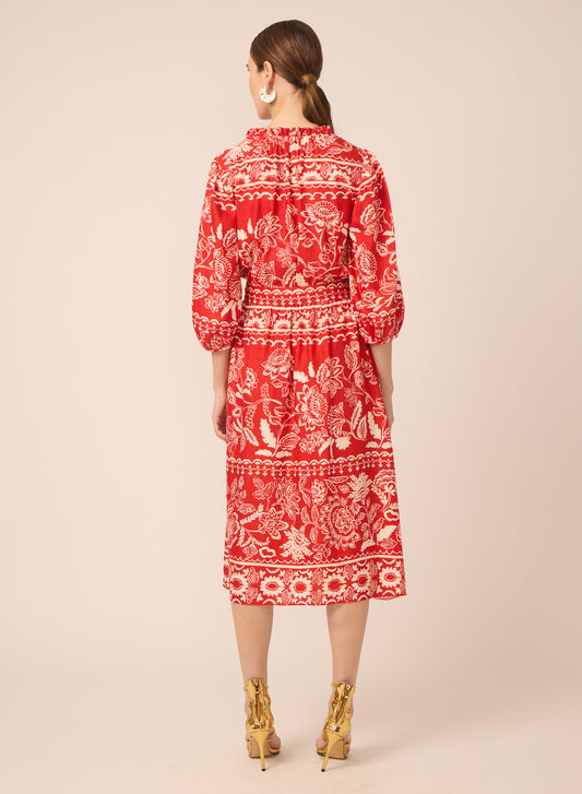 Azura dress in Kyoto Print - Gilner Farrar