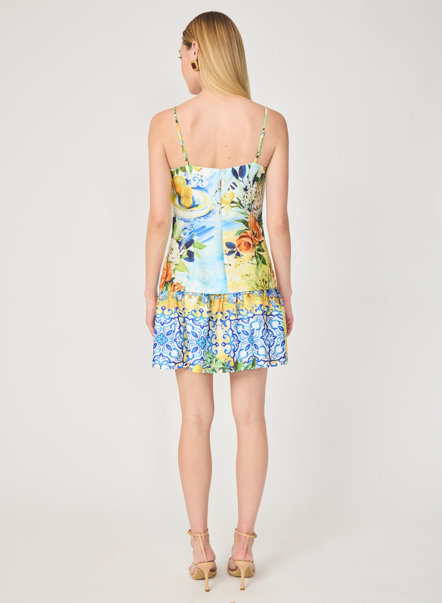 Soraya dress in Portofino Print