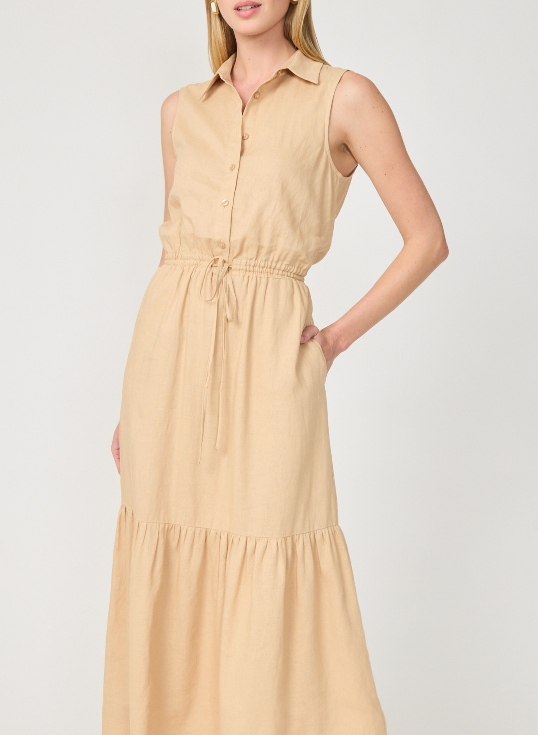 Alita Dress Khaki