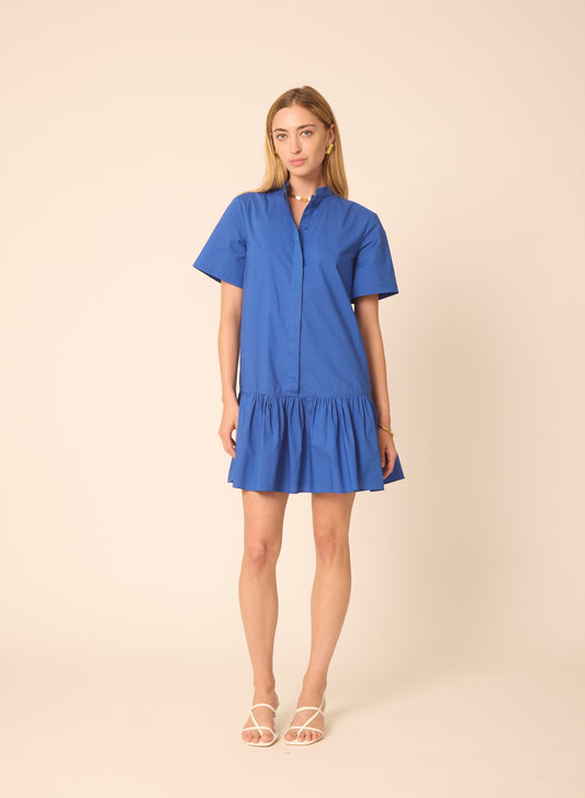 Ollivette dress in Azure - Gilner Farrar