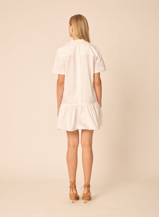 Ollivette dress in White - Gilner Farrar