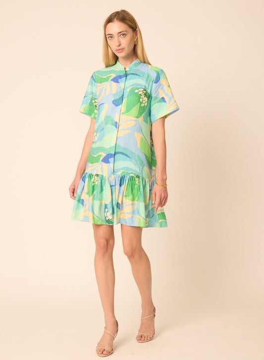 Ollivette dress in Maldives Print - Gilner Farrar