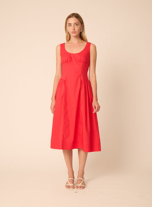 Zuri dress in Red - Gilner Farrar