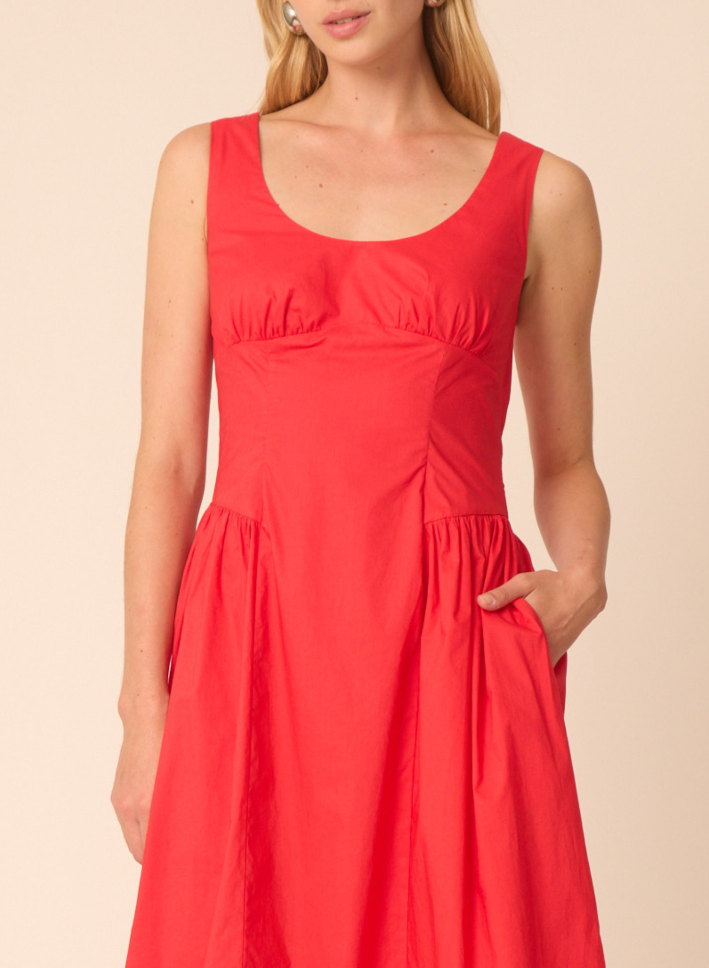 Zuri dress in Red - Gilner Farrar