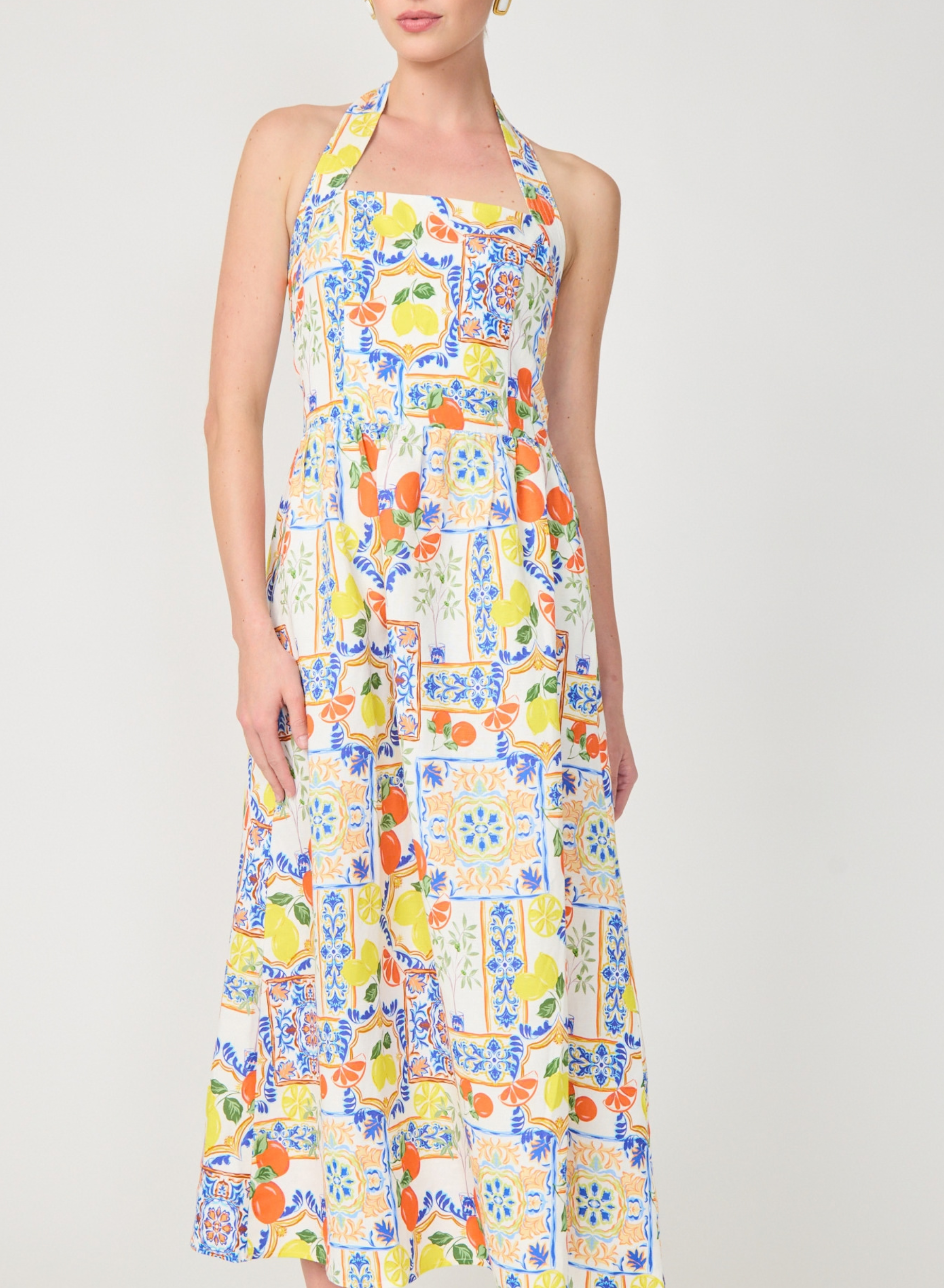 Colby Dress Naples Print