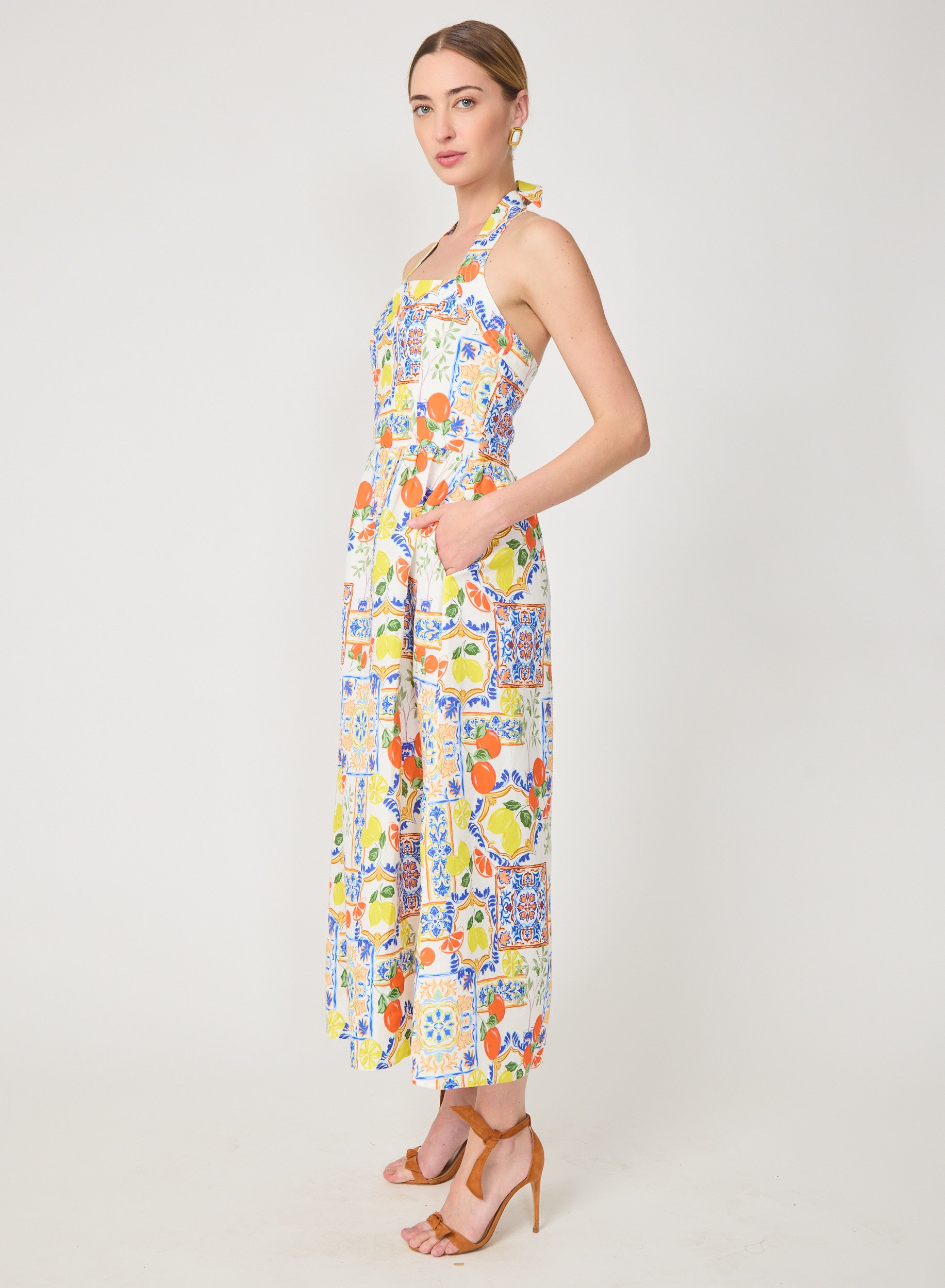 Colby Dress Naples Print