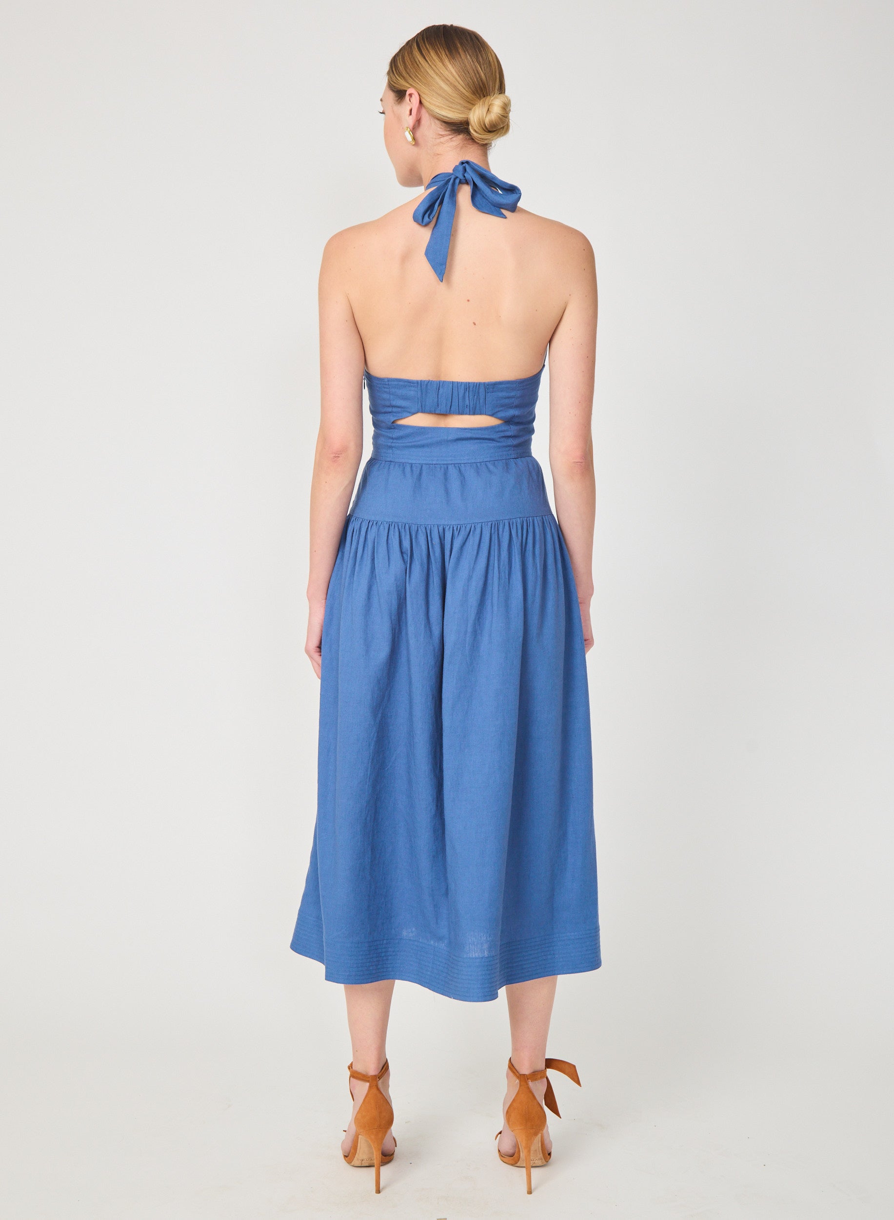 Darien Dress Azure
