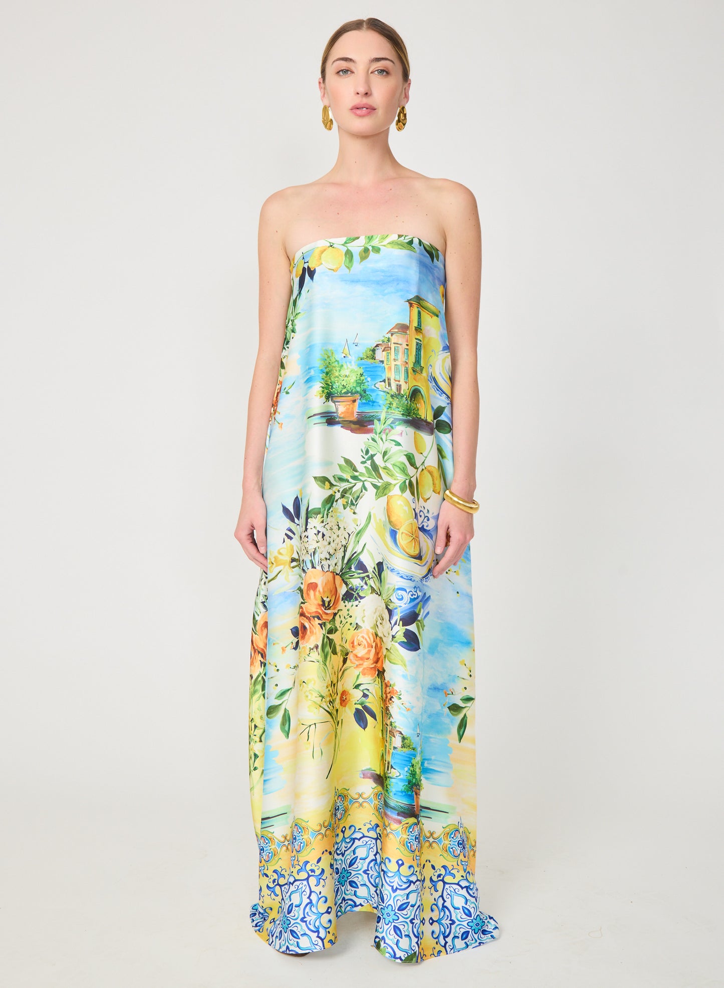 Jianna dress in Portofino Print