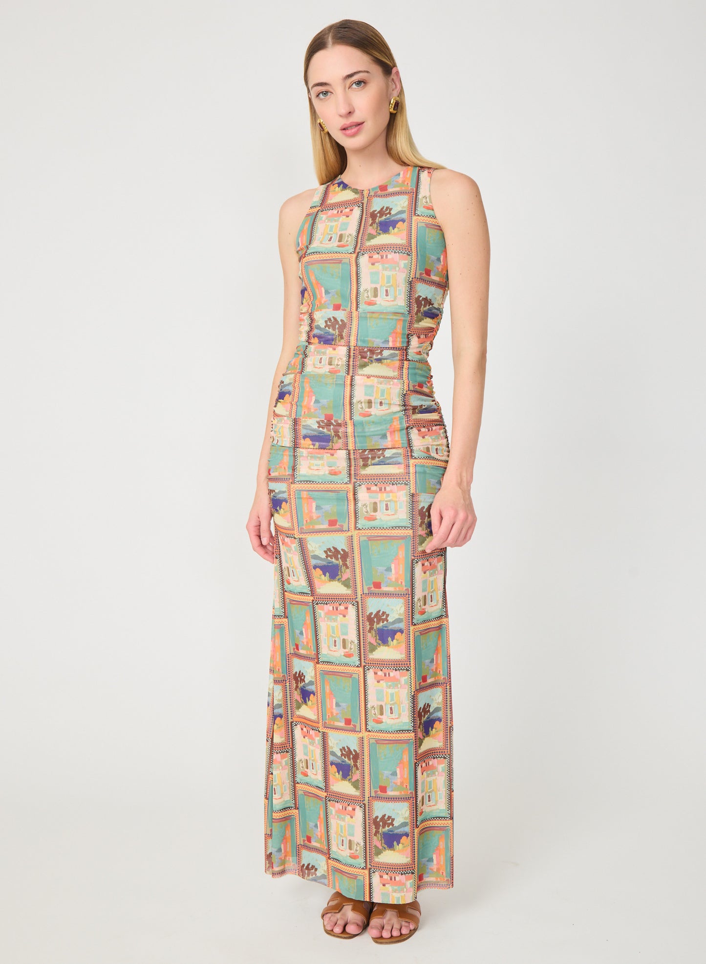 Maely dress in Postcards