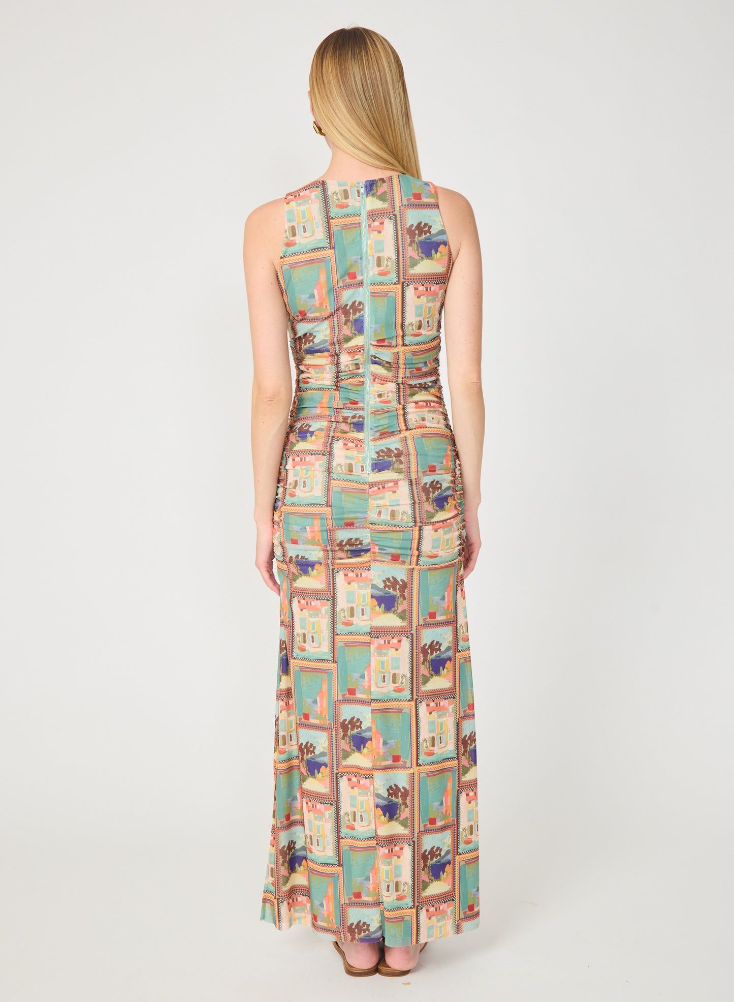 Maely dress in Postcards