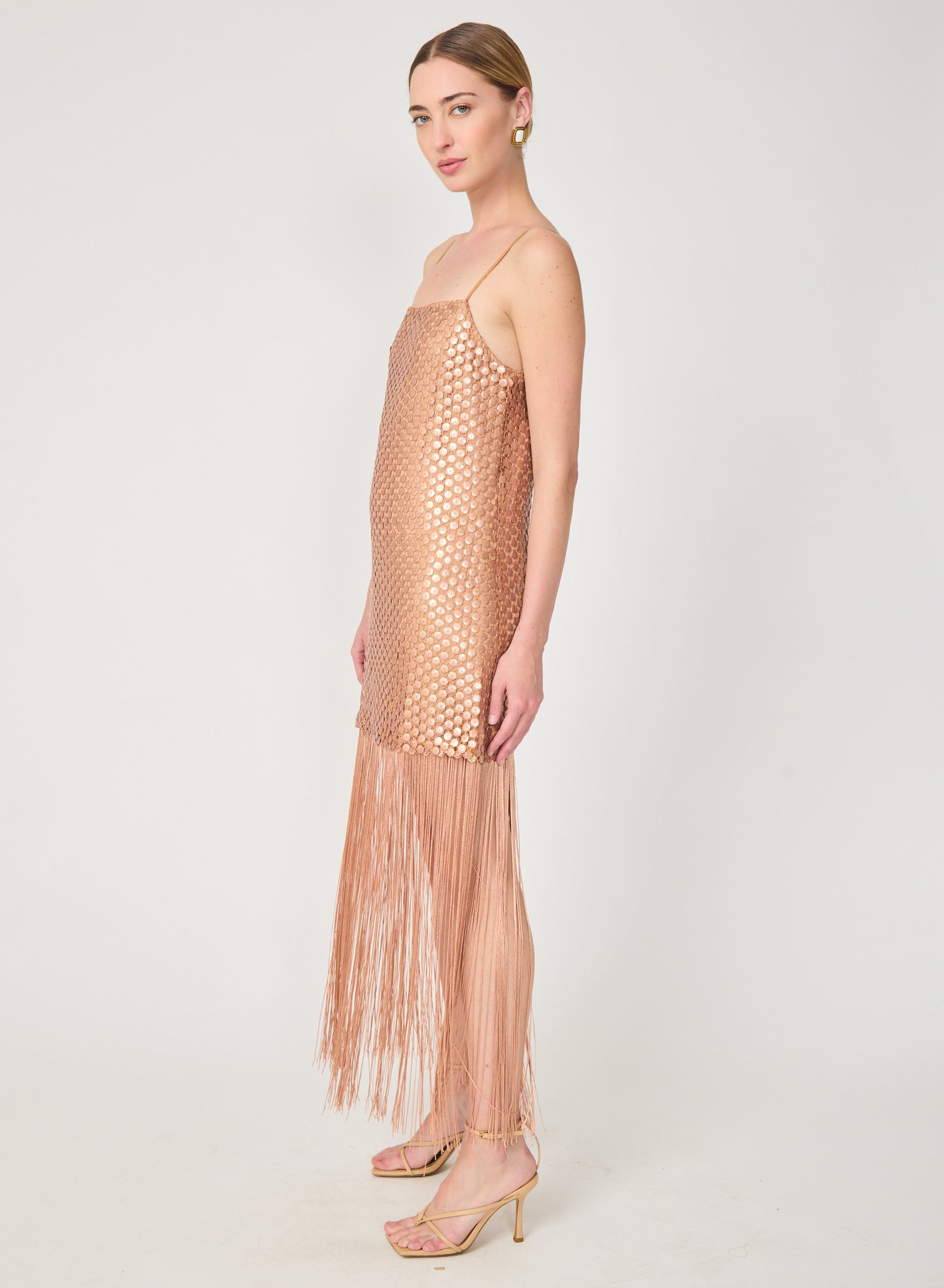 Essie dress in Bronze Sequins