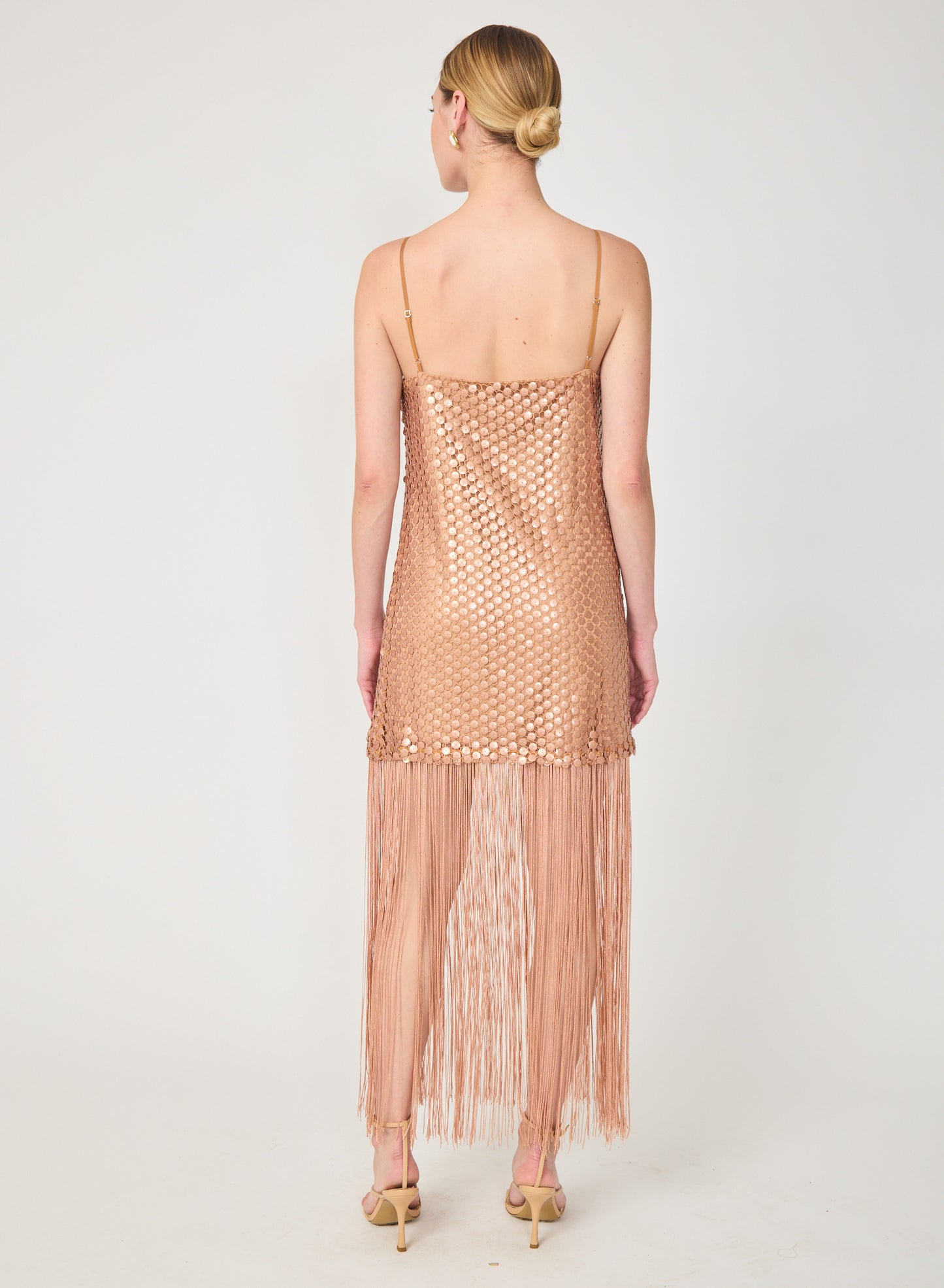 Essie dress in Bronze Sequins
