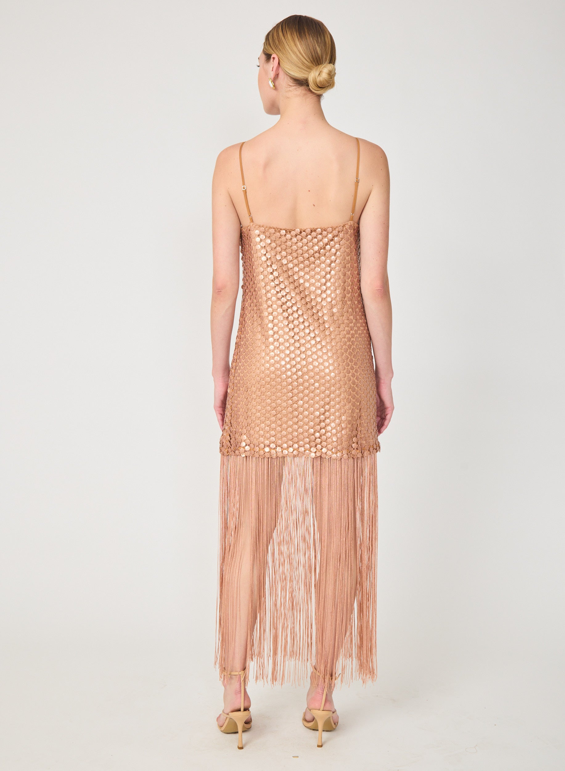 Essie Dress Bronze Sequins