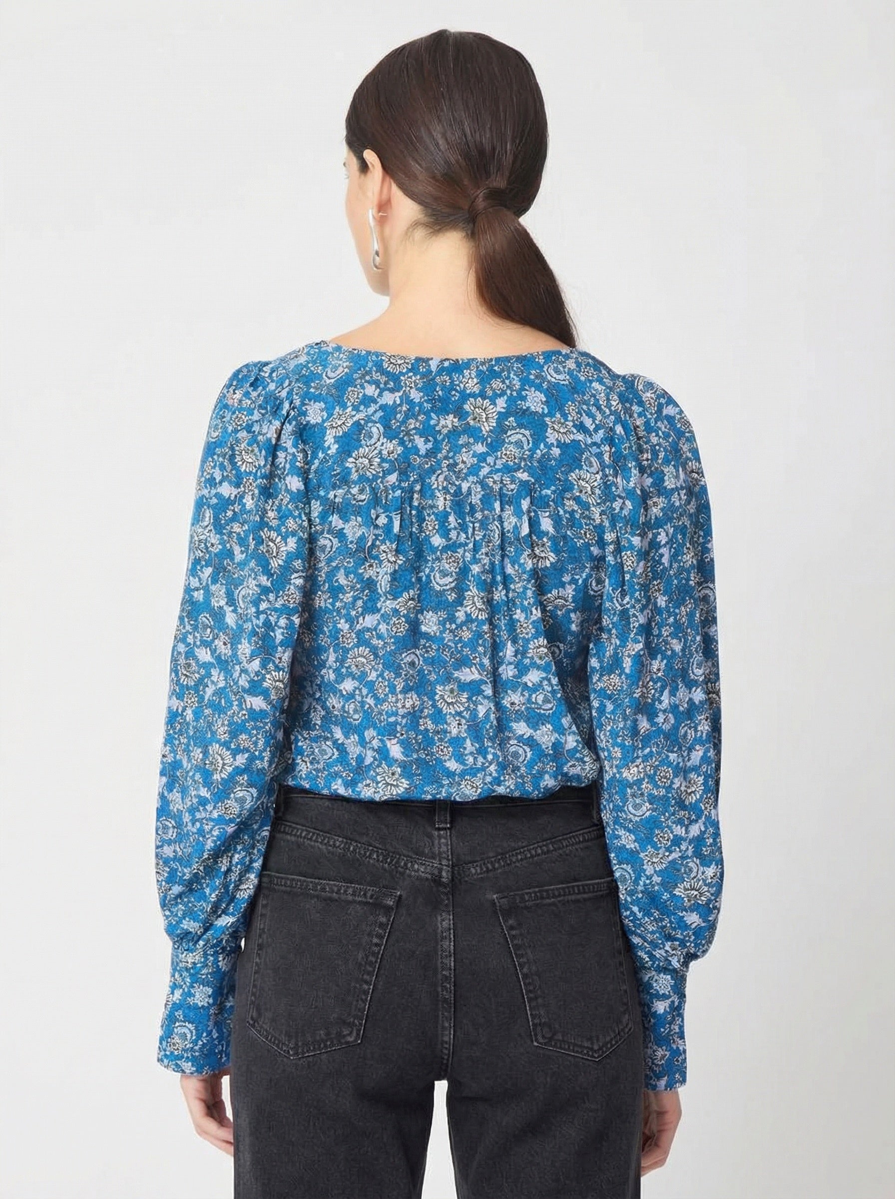 Elsie blouse in York Print